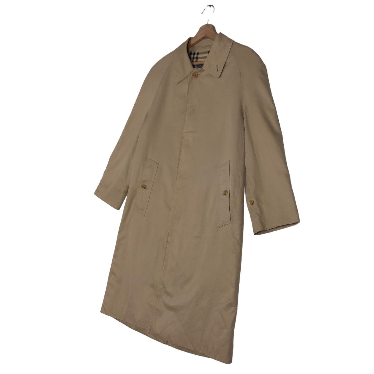 Burberry 🔥Vintage Long Jacket Burberry Made in England Nova Check Size US M / EU 48-50 / 2 - 2 Thumbnail