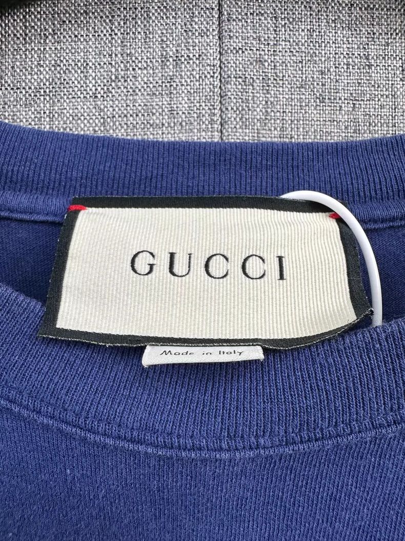 Gucci Gucci Interlocking blue short sleeves 2503-Nextarrow Size US XS / EU 42 / 0 - 3 Thumbnail