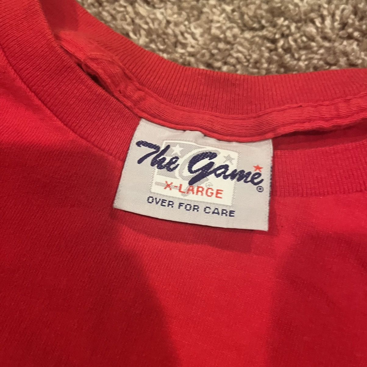 The Game 1993 St. Louis Cardinals Single Stitch Tee (XL) Size US XL / EU 56 / 4 - 3 Thumbnail
