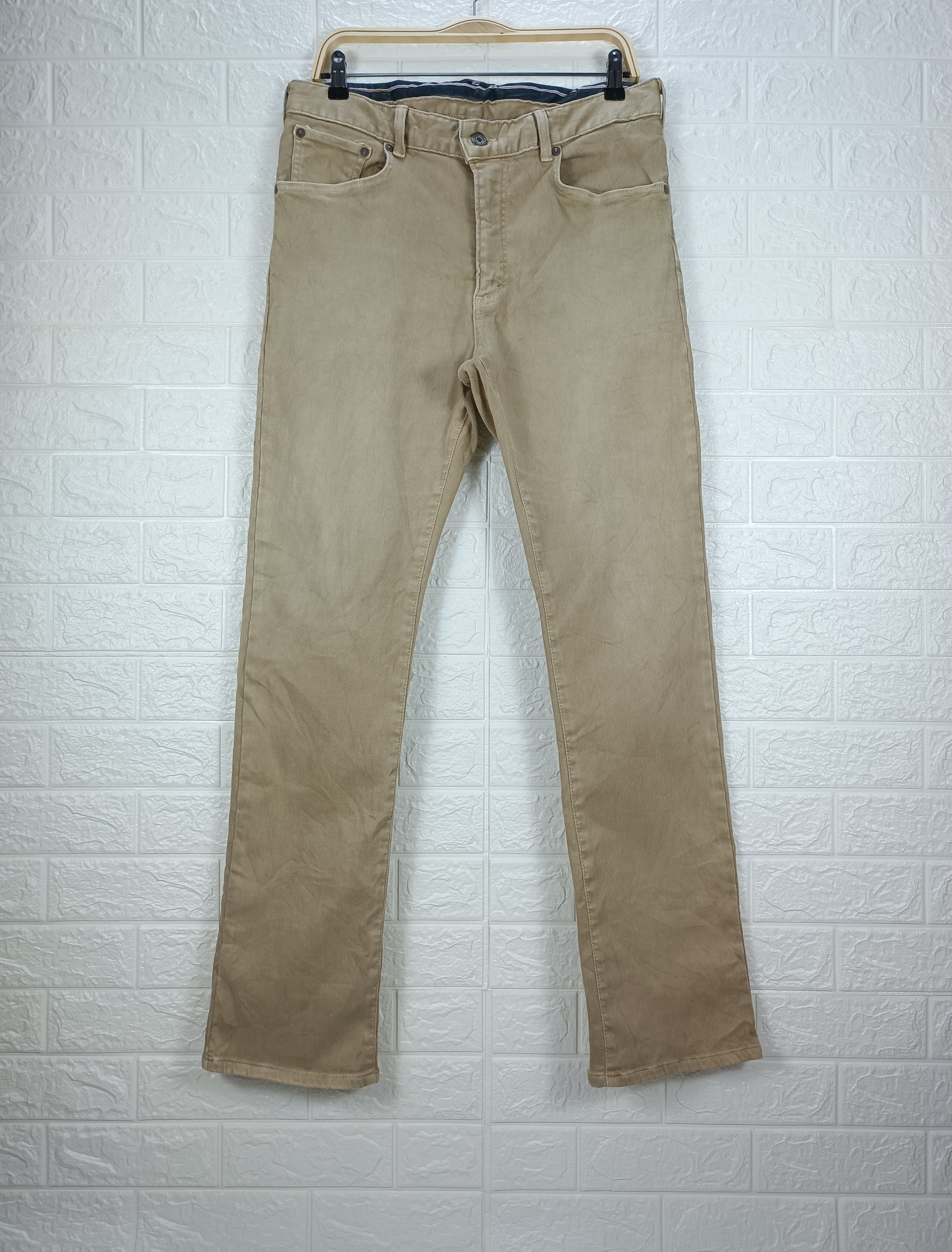 Edwin Vintage Edwin Khaki Brown Super Comfortable Jeans Size US 32 / EU 48 - 1 Thumbnail