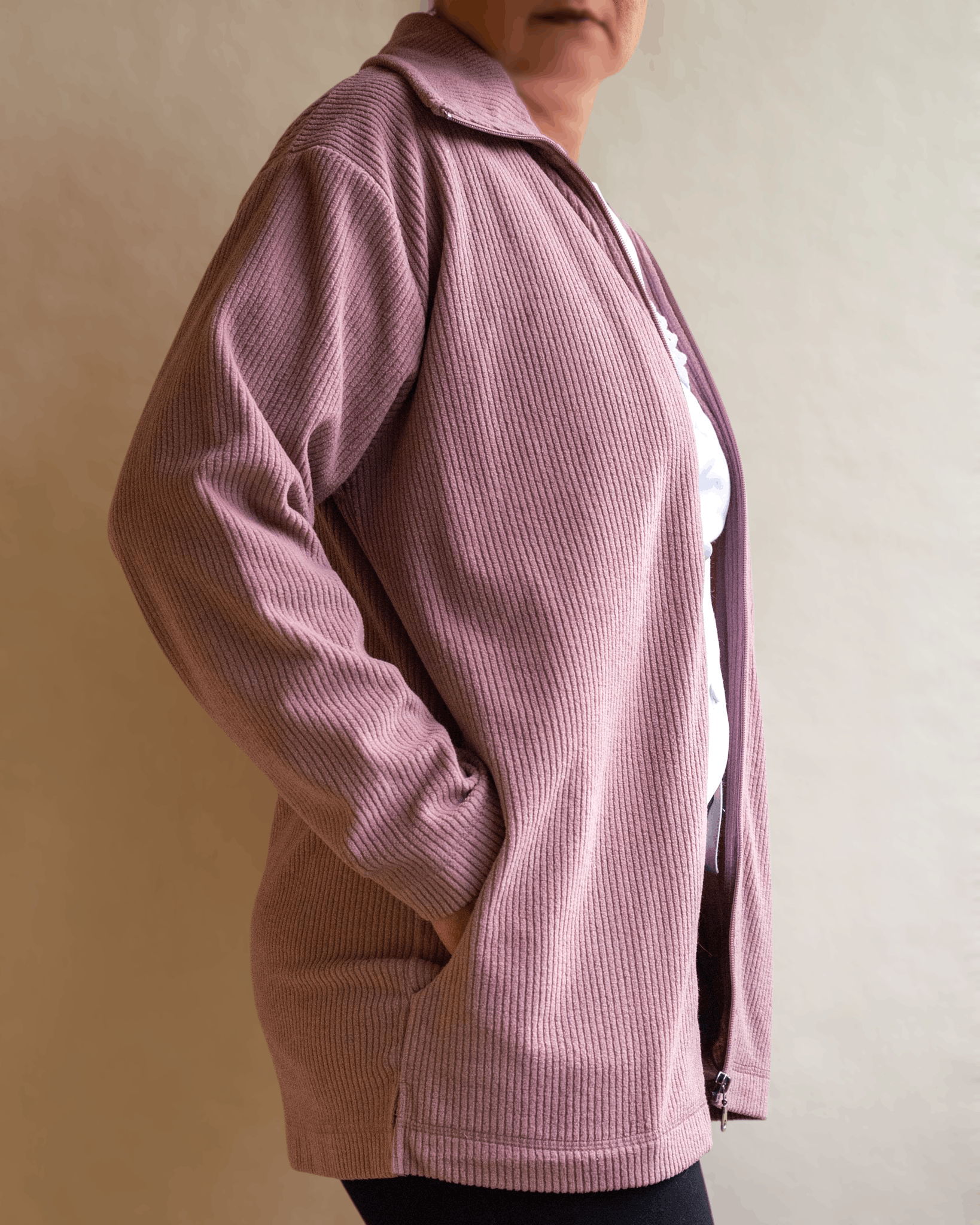Vintage Vintage Light Purple Corduroy Jacket – Sweet Dreams Size M / US 6-8 / IT 42-44 - 9 Thumbnail