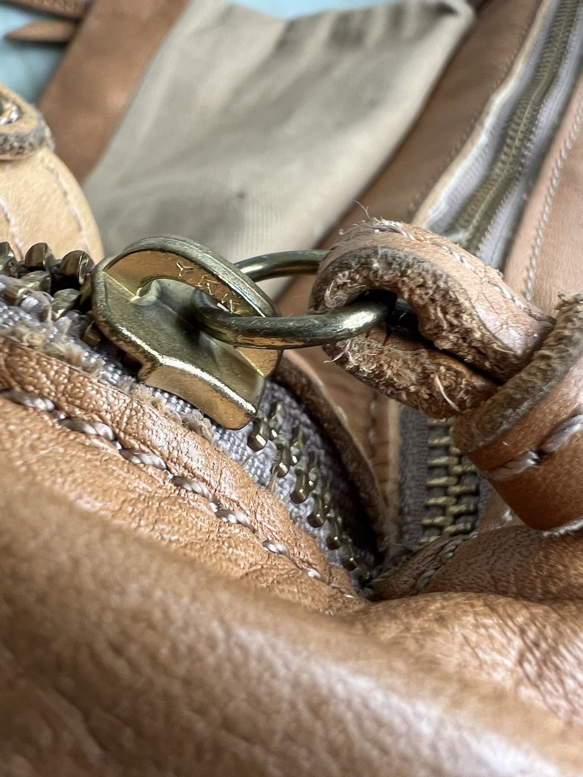 Genuine Leather × Hollywood Trading Company × Japanese Brand 🇯🇵 Leather Hand Crafted Perché Fanny Sling Crossbody Bag Size ONE SIZE - 10 Thumbnail