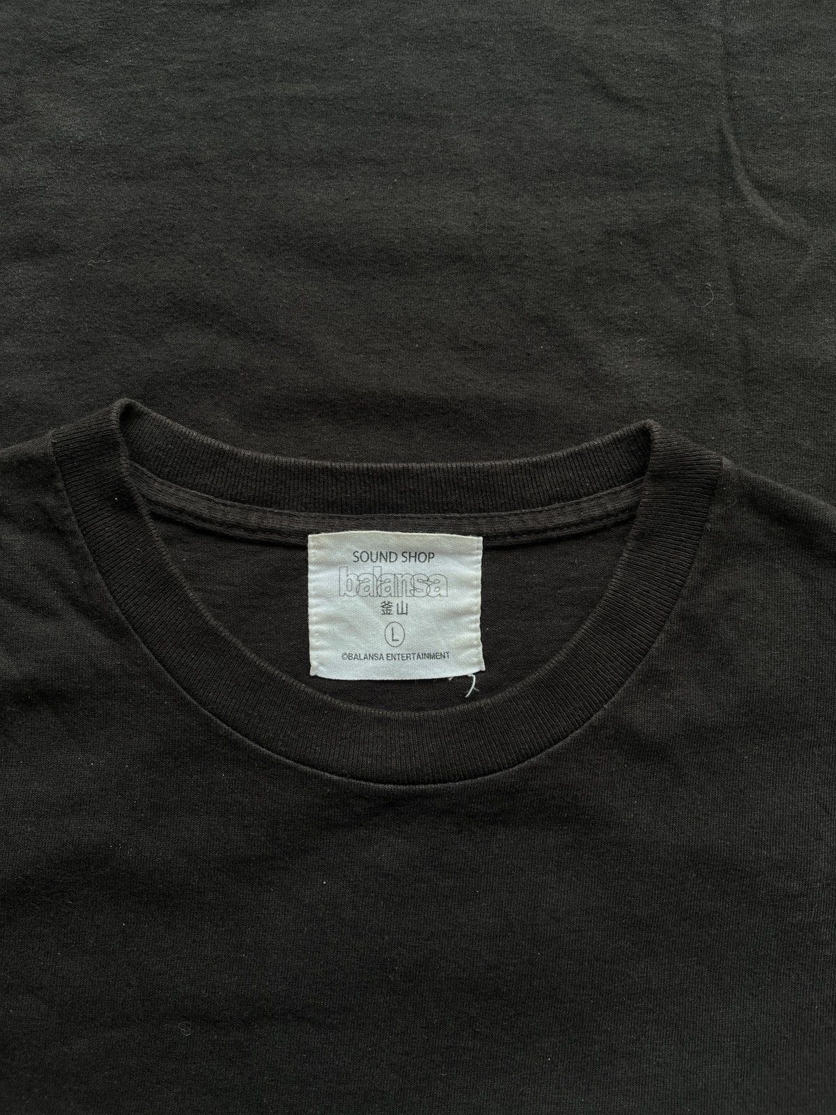 Other sound shop balansa tee black Size US L / EU 52-54 / 3 - 3 Thumbnail
