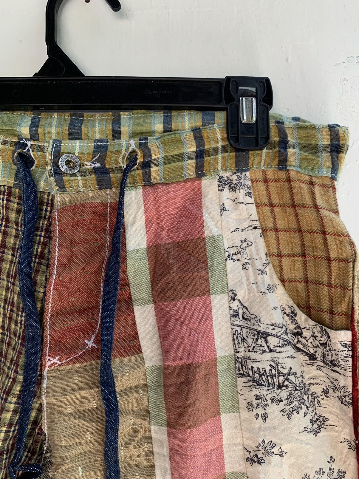 Monitaly Vintage Monitaly beautiful art patch work shorts Size US 34 / EU 50 - 3 Thumbnail