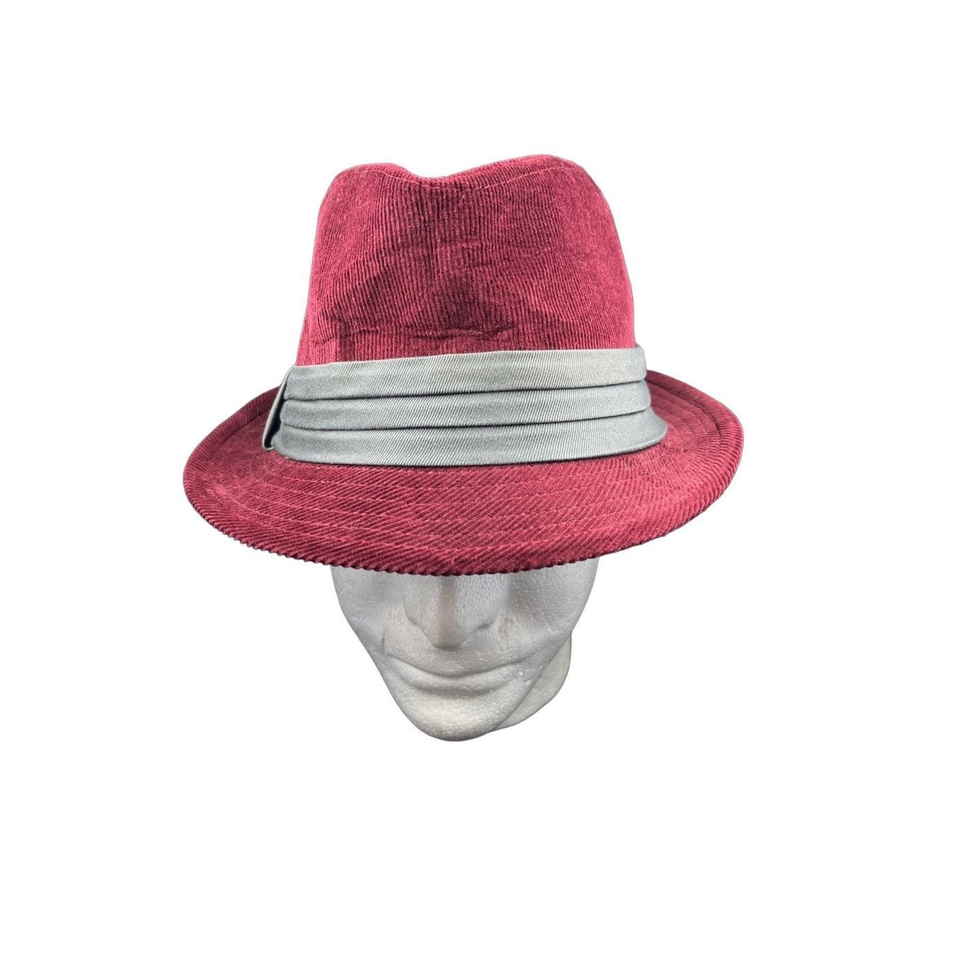 L.E.I. Vintage LEI burgundy corduroy Y2K fedora Size ONE SIZE - 3 Thumbnail