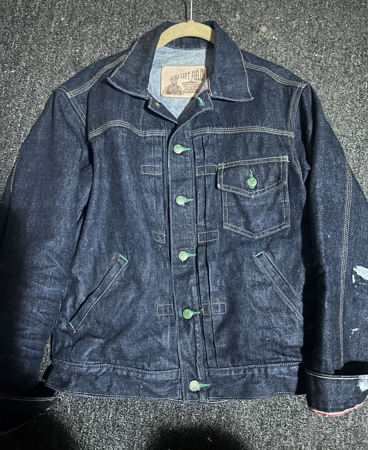 Left Field Nyc Left Field NYC Vidalia Mills muleskinner denim jacker Size US S / EU 44-46 / 1 - 1 Thumbnail
