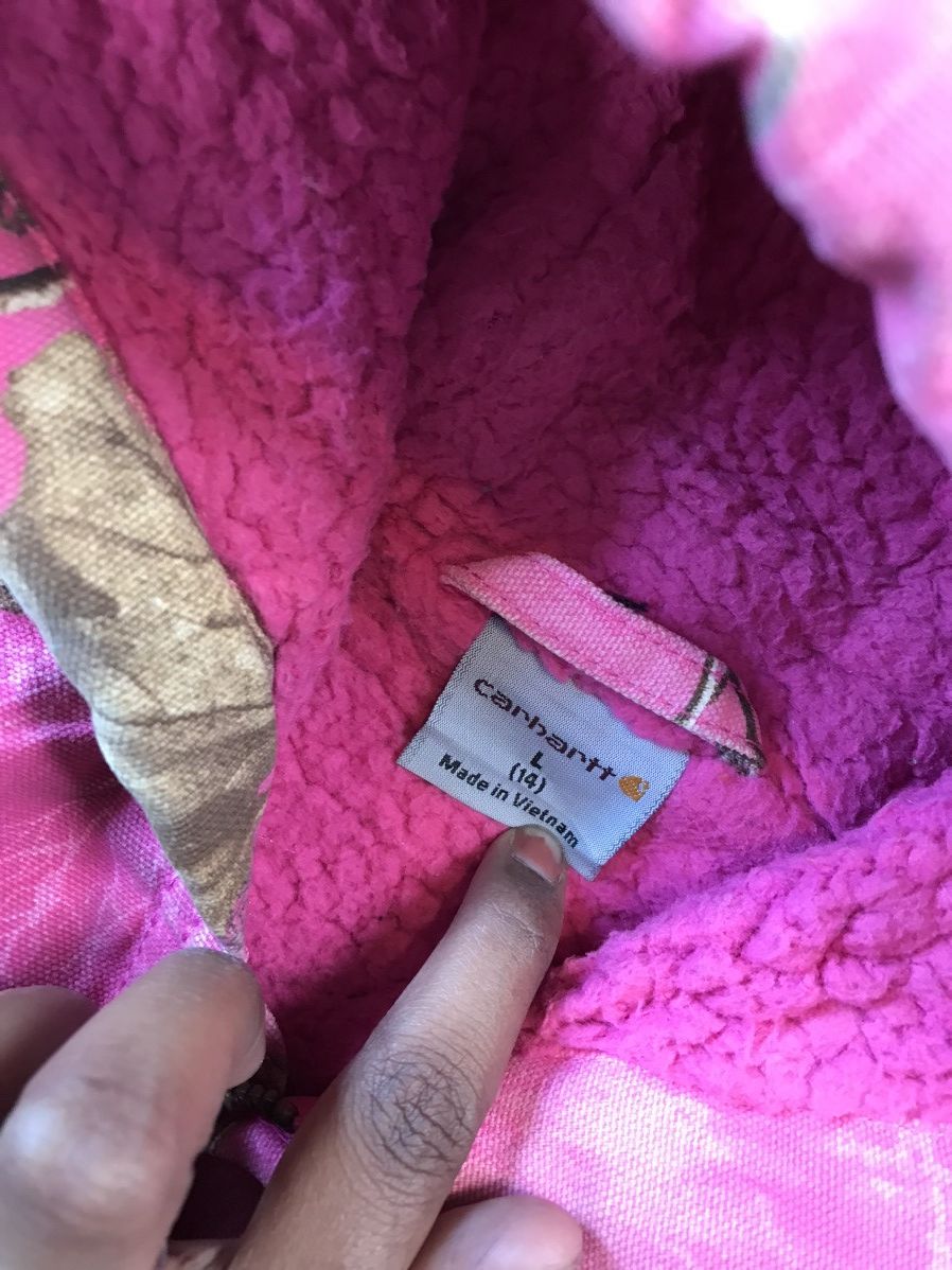 Carhartt × Vintage Vintage Carhartt j130 pin Sherpa line active jacket Size L / US 10 / IT 46 - 5 Thumbnail