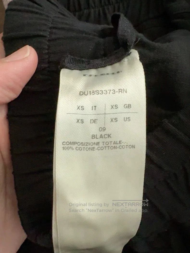 Rick Owens Rick Owens Darkshadow Cotton Cropped Pants. Size US 28 / EU 44 - 4 Thumbnail