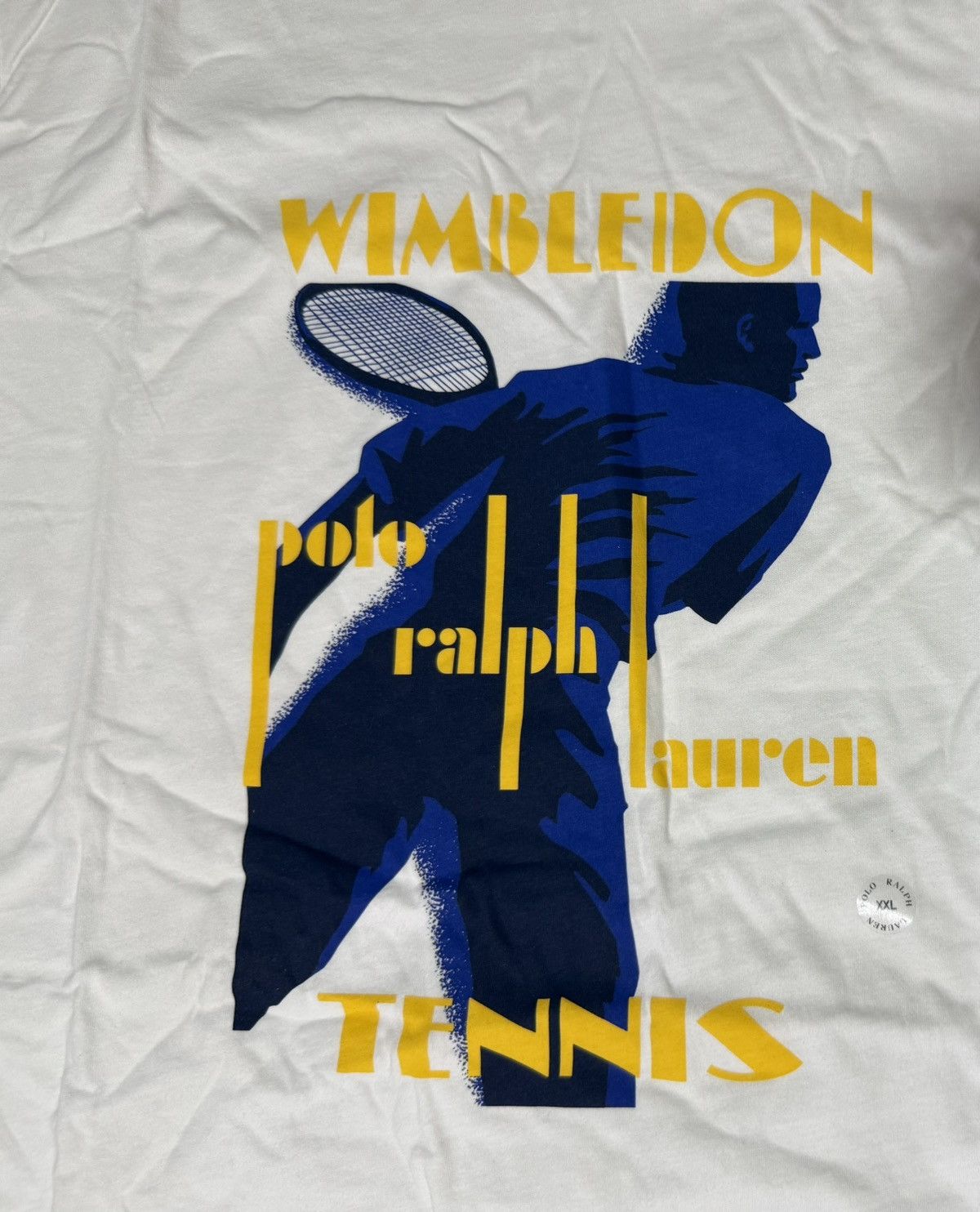 Polo Ralph Lauren Polo Ralph Lauren Wimbledon Slim Graphic Print T-Shirt XXL Size US XXL / EU 58 / 5 - 3 Thumbnail