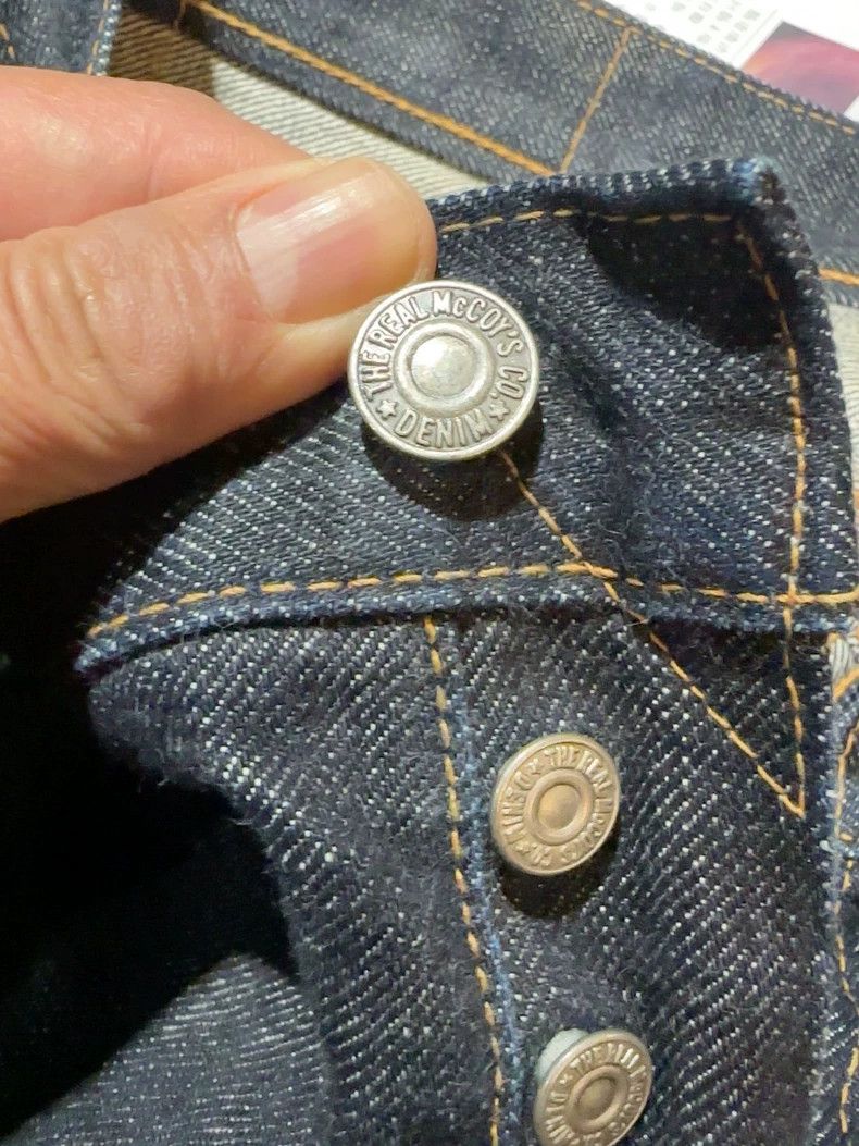The Real McCoy's The REAL McCOY'S Size XLHeavyweight Denim Jeans Size US 33 - 3 Thumbnail