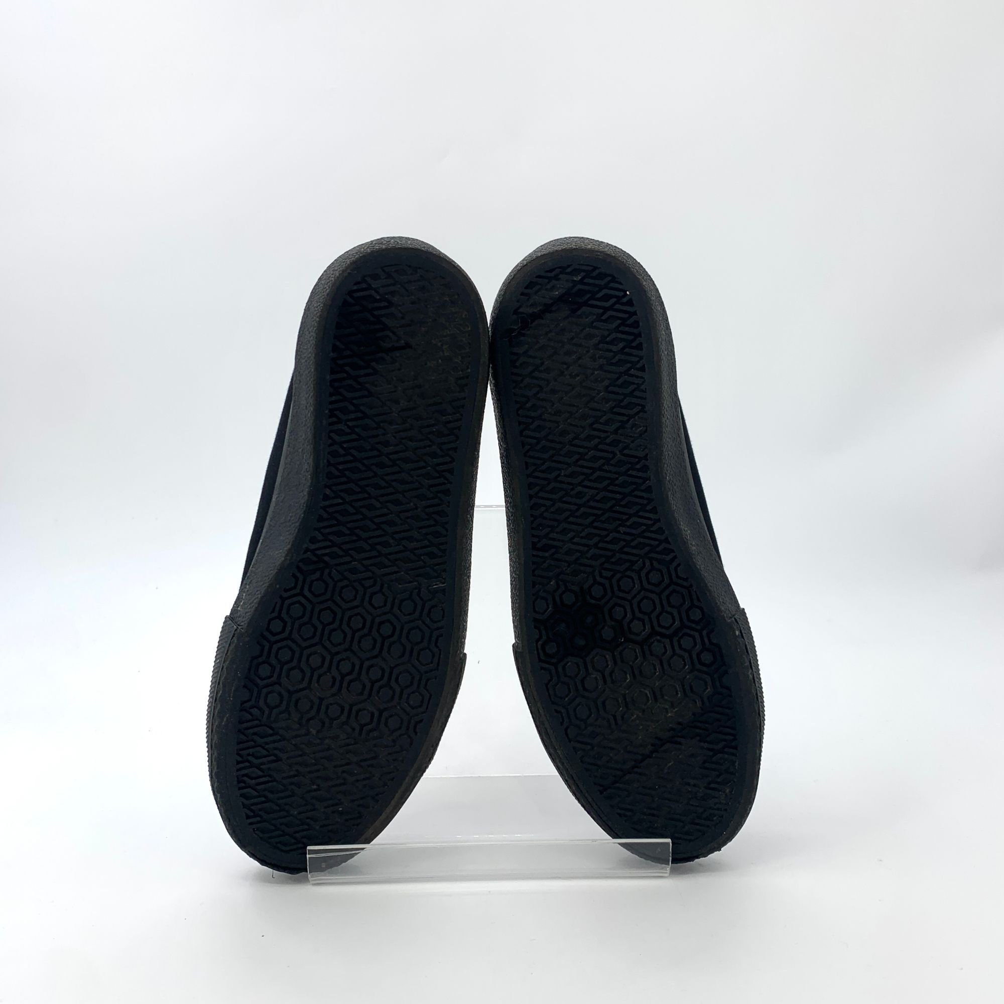 Burberry Burberry Black Checkered Logo Print Lace-Up Casual Sneakers Size US 8.5 / IT 38.5 - 5 Thumbnail