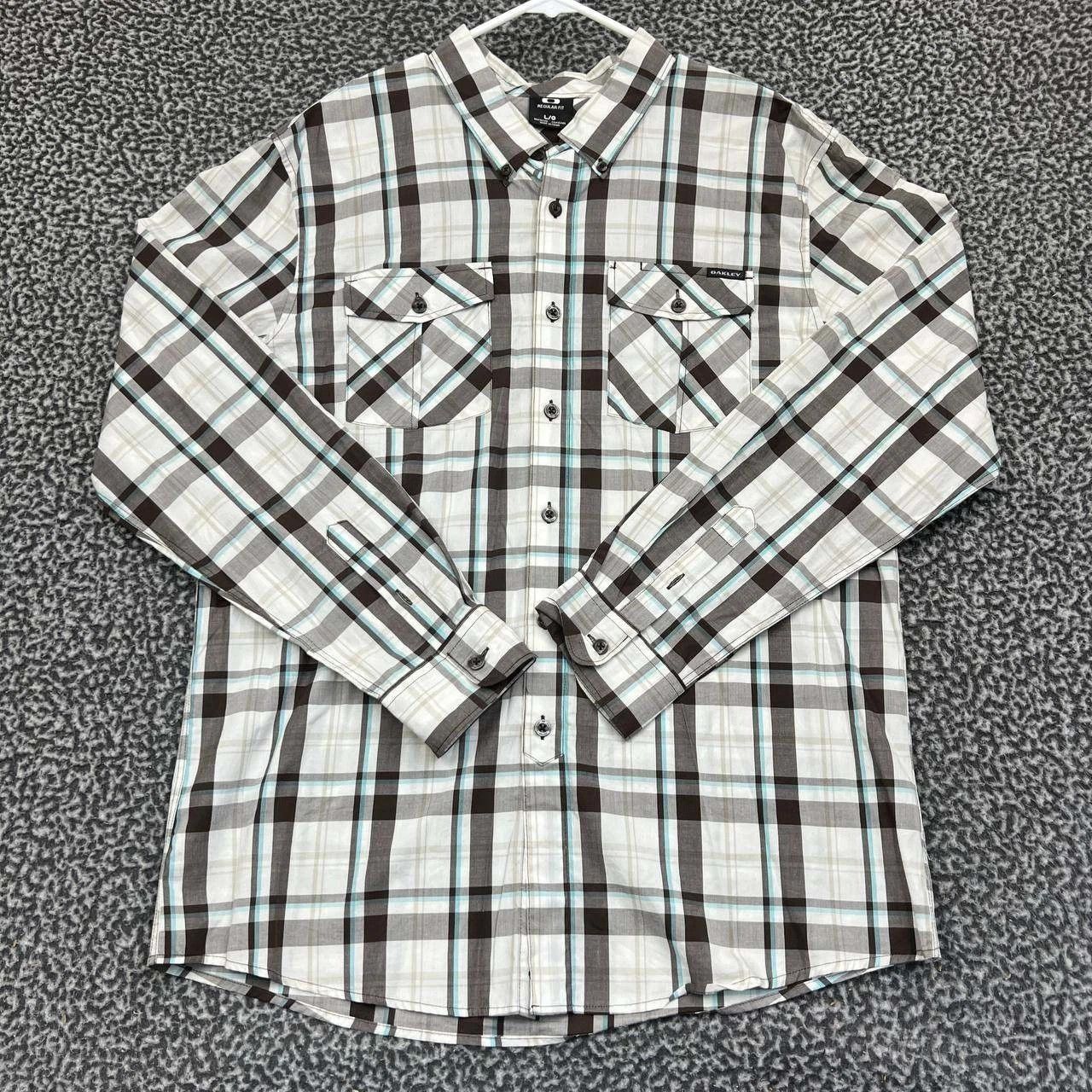 Oakley Oakley Shirt Men Regular Fit Plaid Button Down Y2K L Size US L / EU 52-54 / 3 - 1 Thumbnail