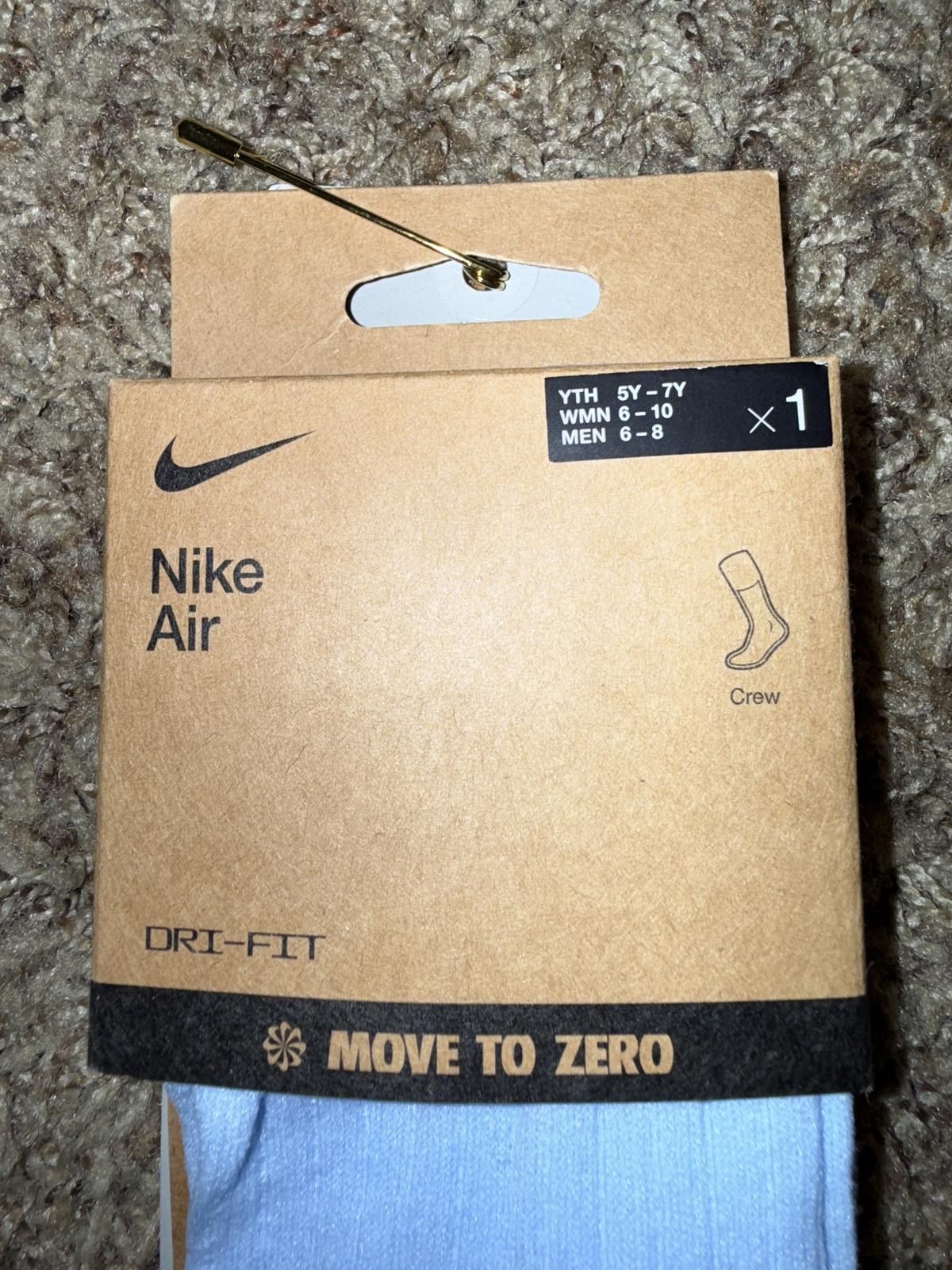 Nike Nike Women's Training Sheer Crew Socks (1 Pair) Adult Size ONE SIZE - 3 Thumbnail