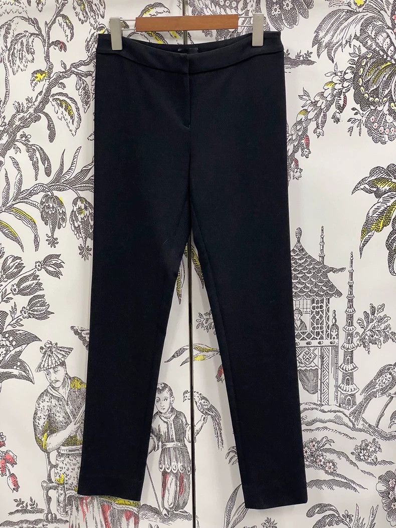 Givenchy Givenchy Black Thin Dress Trousers Size US 36 / EU 52 - 1 Thumbnail