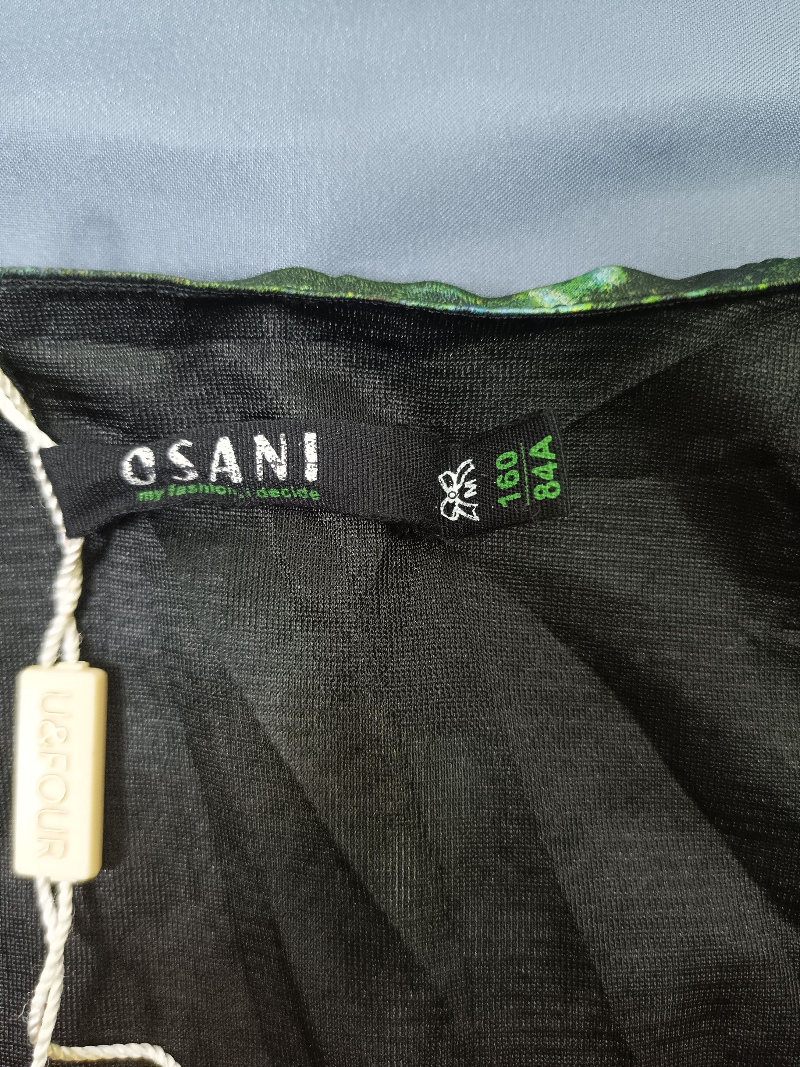Japanese Brand OSANI Galaxi Print Long Sleeve Women Dress Size M / US 6-8 / IT 42-44 - 13 Thumbnail