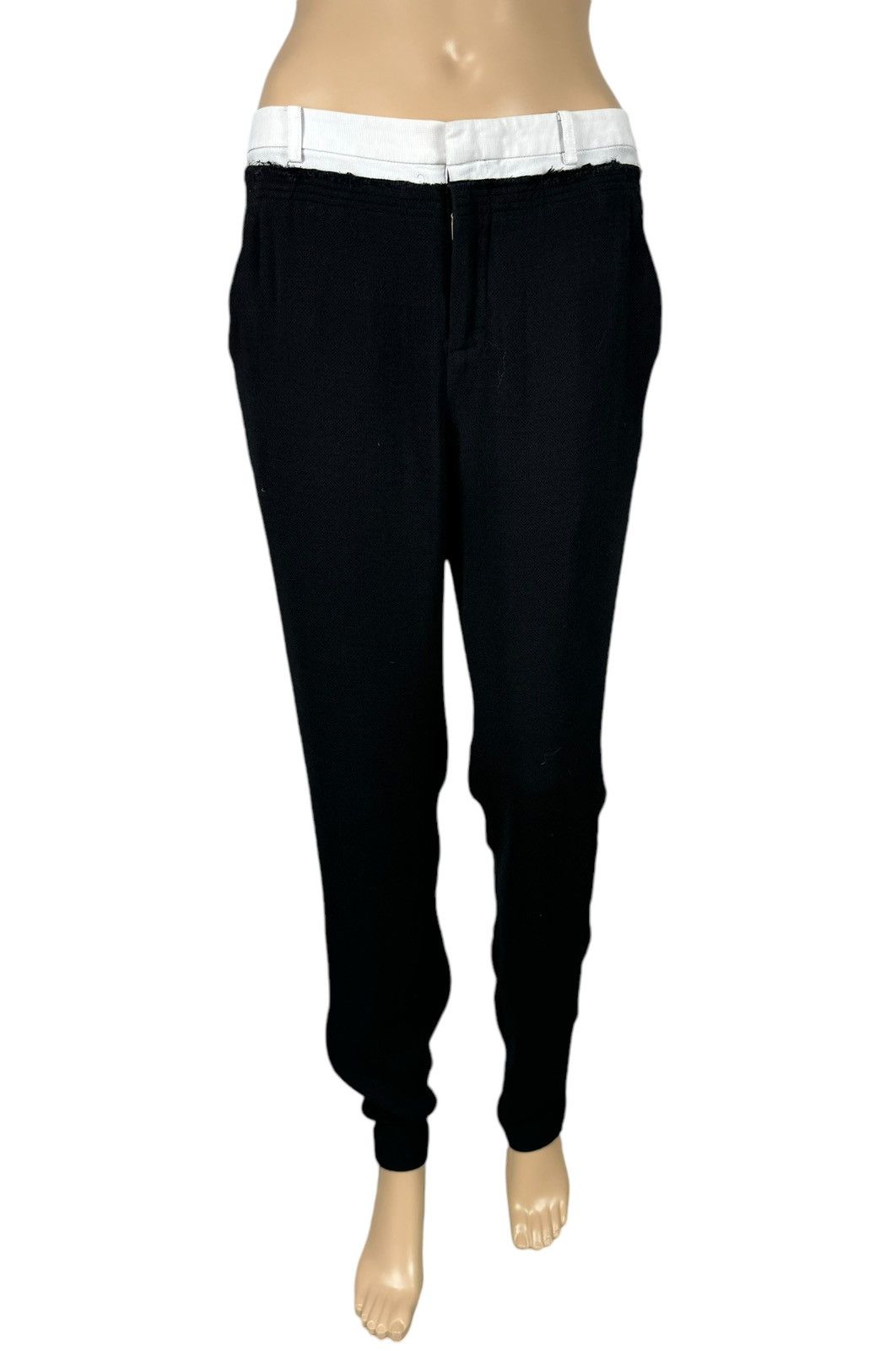 Helmut Lang Helmut Lang Archive Double Waist Pants Wool-Silk size
