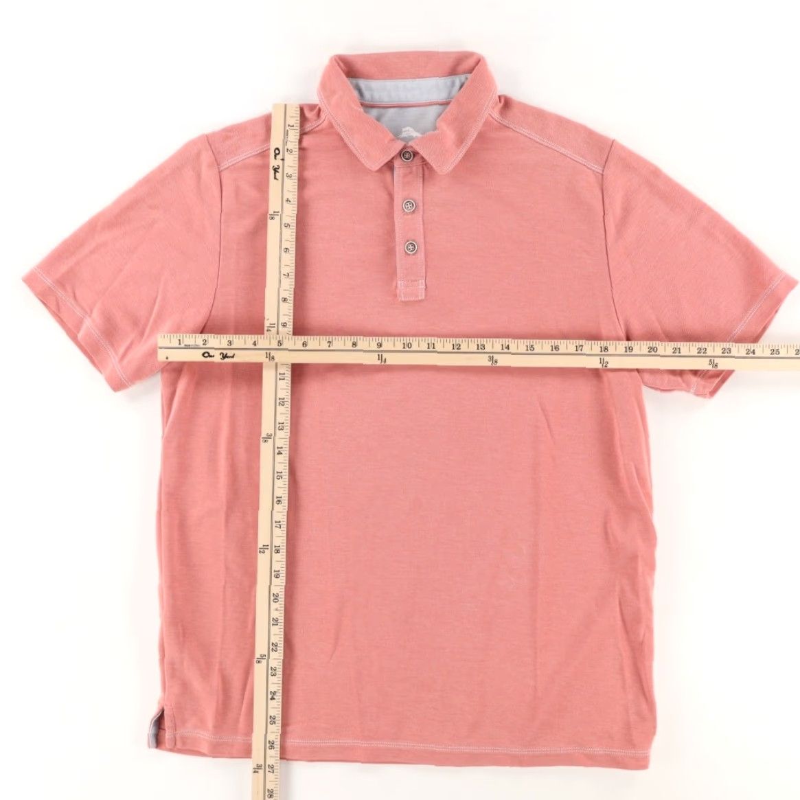 Tommy Bahama Tommy Bahama Lyocell Tencel Solid Polo Shirt Pink Men's M Shirt Mens M Pink Lyocell Solid Polo Shirt 90s? Size US M / EU 48-50 / 2 - 3 Thumbnail