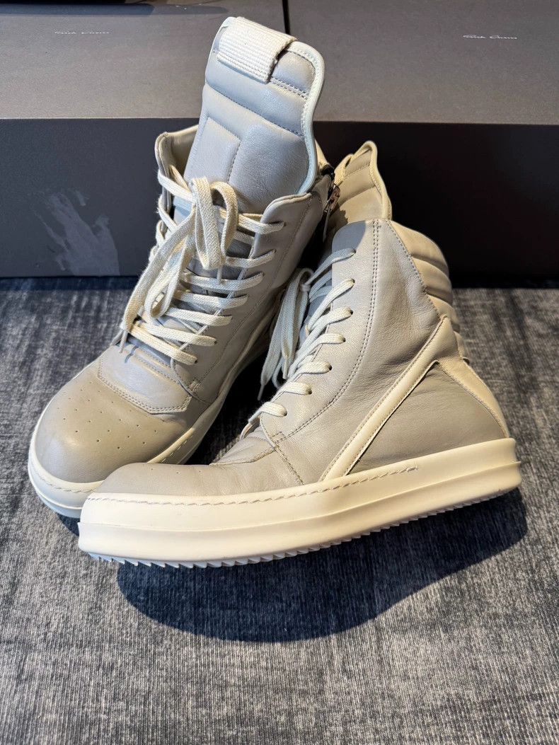 Rick Owens Rick Owens Main line ivory inverted triangle shoes Size US 7 / EU 40 - 1 Thumbnail