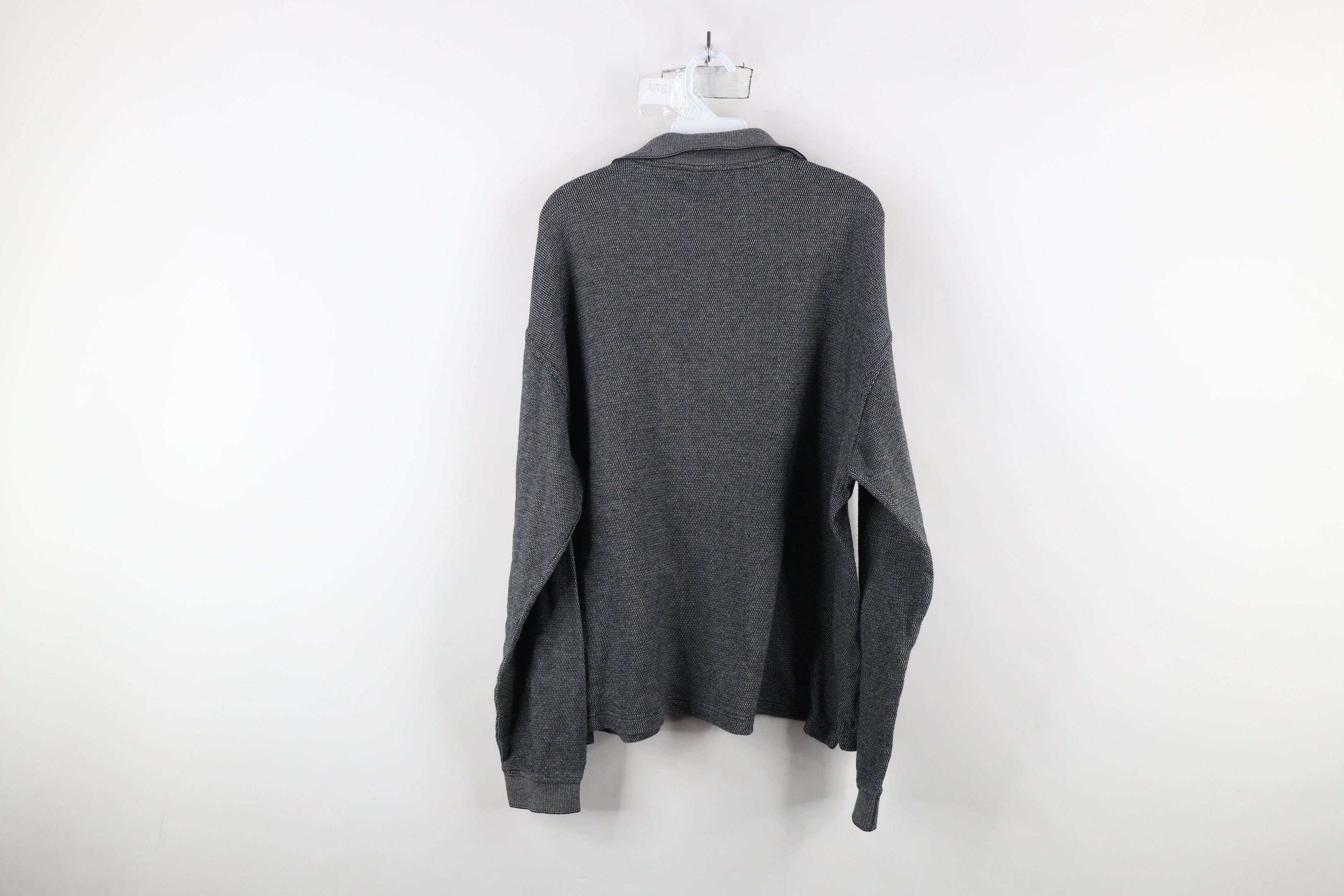 Vintage Vintage 90s Streetwear Collared Long Sleeve Rugby Polo Shirt Size US XL / EU 56 / 4 - 5 Thumbnail
