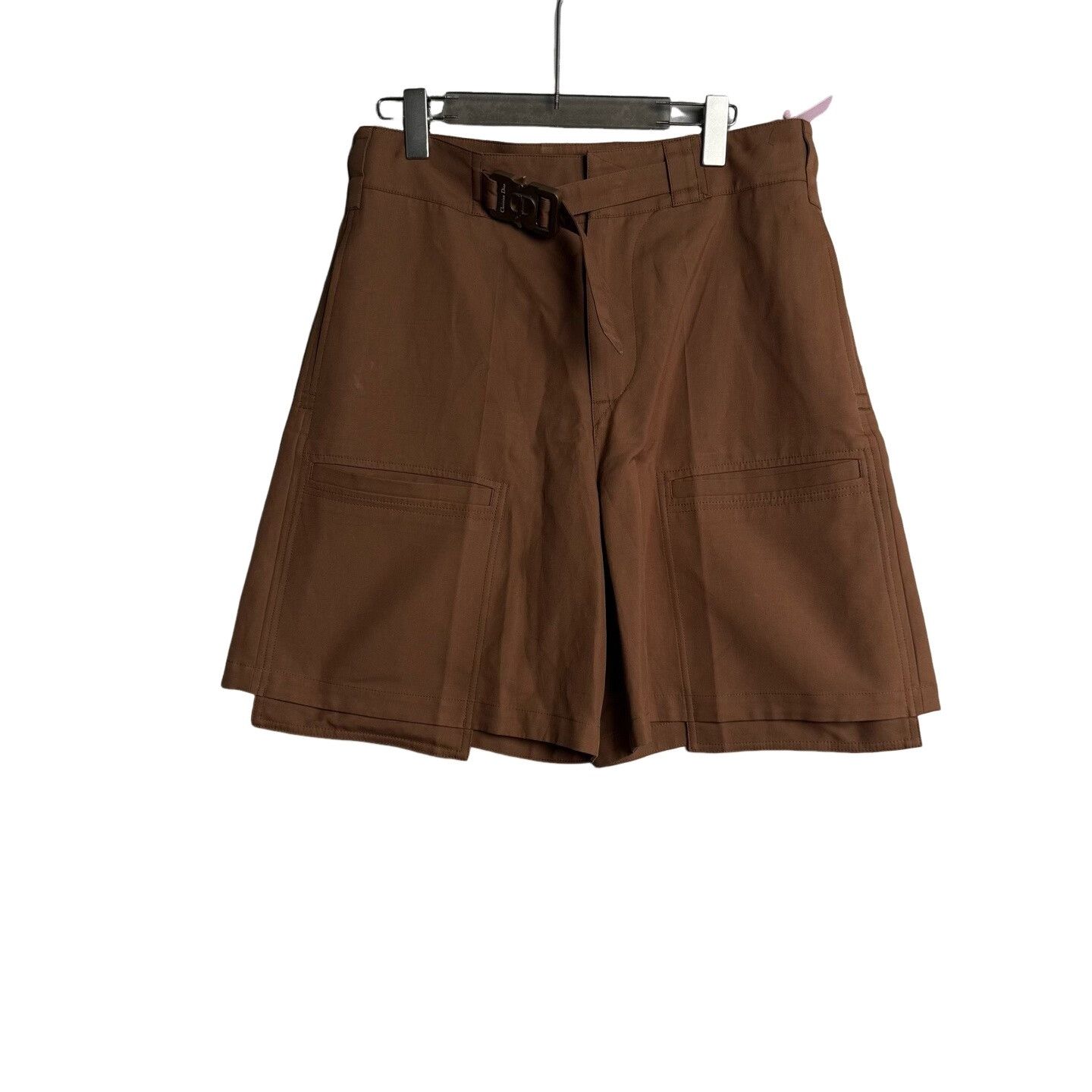 Dior Dior Brown Belted Cargo Shorts 46 Size US 30 / EU 46 - 1 Thumbnail