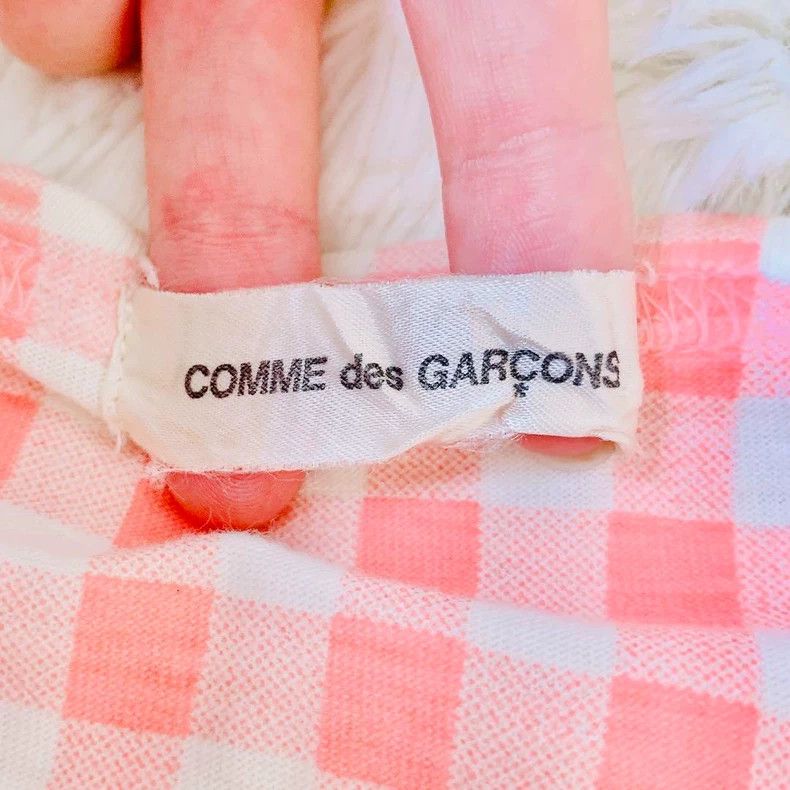 Comme des Garcons Comme Des Garcons Splicing grid short sleeved shirt 2505-Ne Size M / US 6-8 / IT 42-44 - 3 Thumbnail