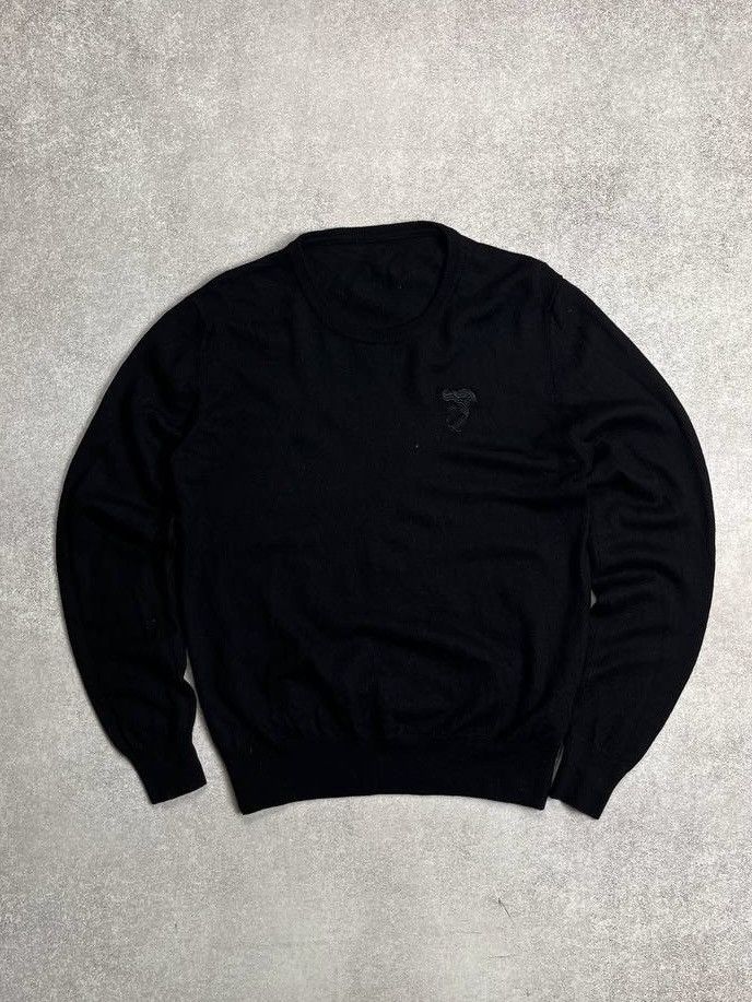 Versace Vintage Versace Medusa Knit Wool Sweater XL Size US XL / EU 56 / 4 - 1 Thumbnail