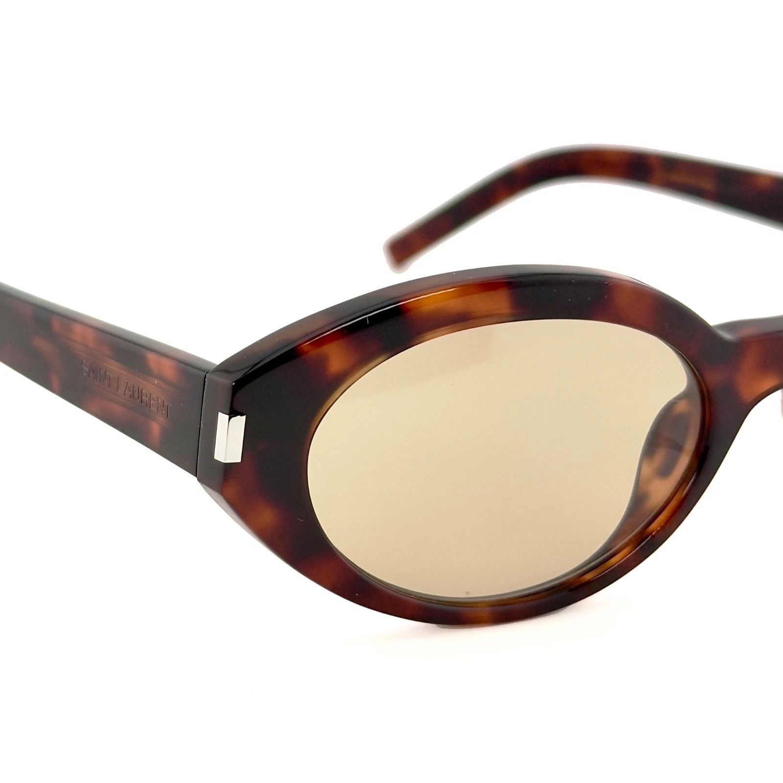 Saint Laurent Paris SAINT LAURENT SHADE SL 567 SL567 Brown Havana Sunglasses 008 Size ONE SIZE - 8 Thumbnail