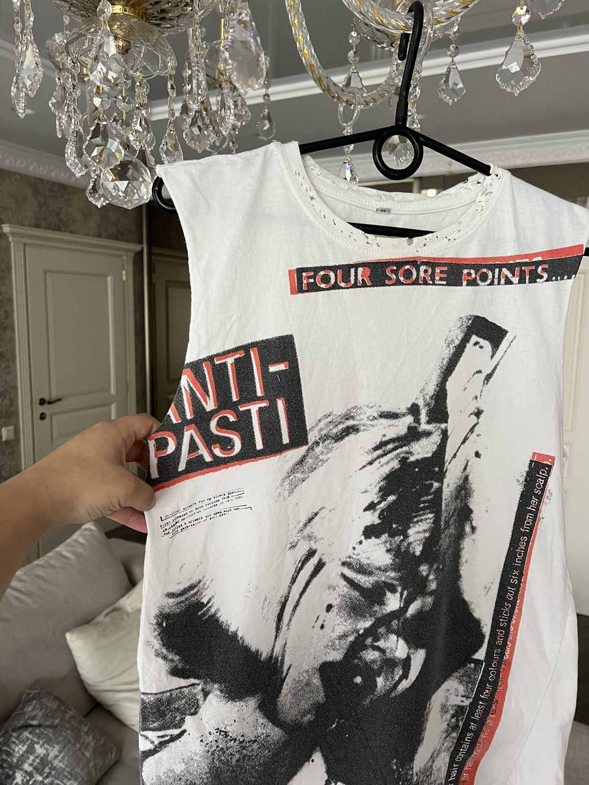 Band Tees × Vintage Vintage 💥 Anti-Pasti Band Tee Rock Size US M / EU 48-50 / 2 - 6 Thumbnail