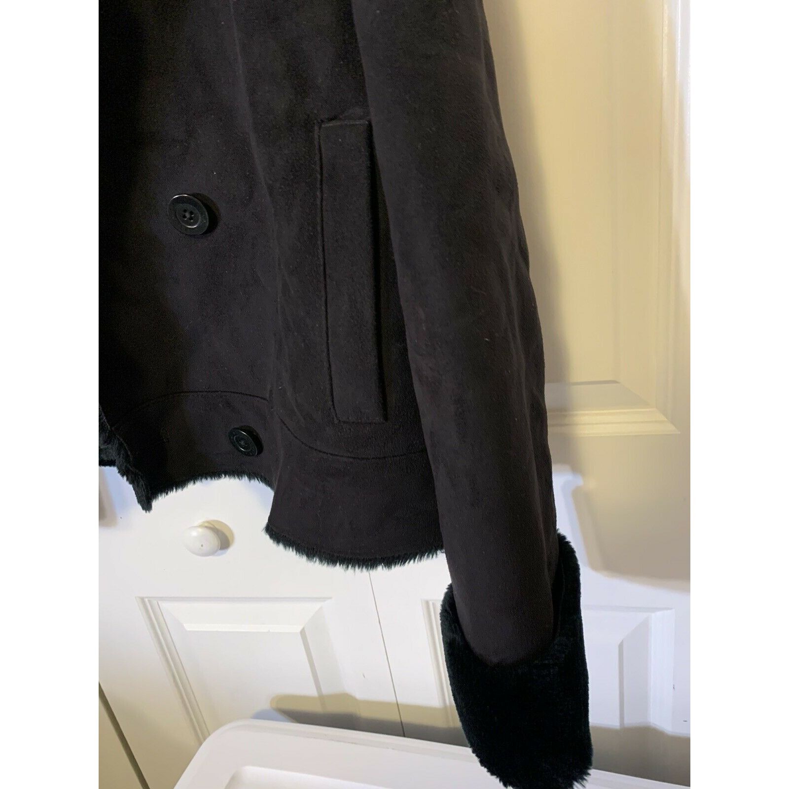 Ralph Lauren Black Label Ralph Lauren Label Black Women’s Plush Jacket faux Shearling Size M / US 6-8 / IT 42-44 - 5 Thumbnail
