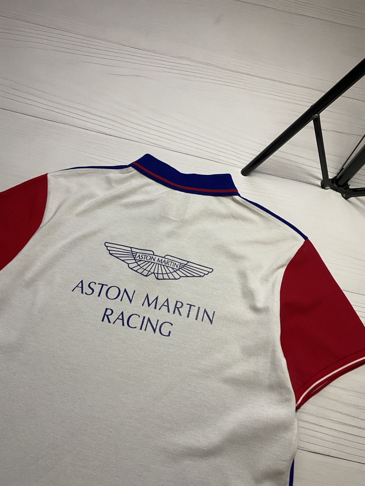 Hackett Hackett Aston Martin Formula Uno Racing polo t shirt Size US L / EU 52-54 / 3 - 18 Thumbnail