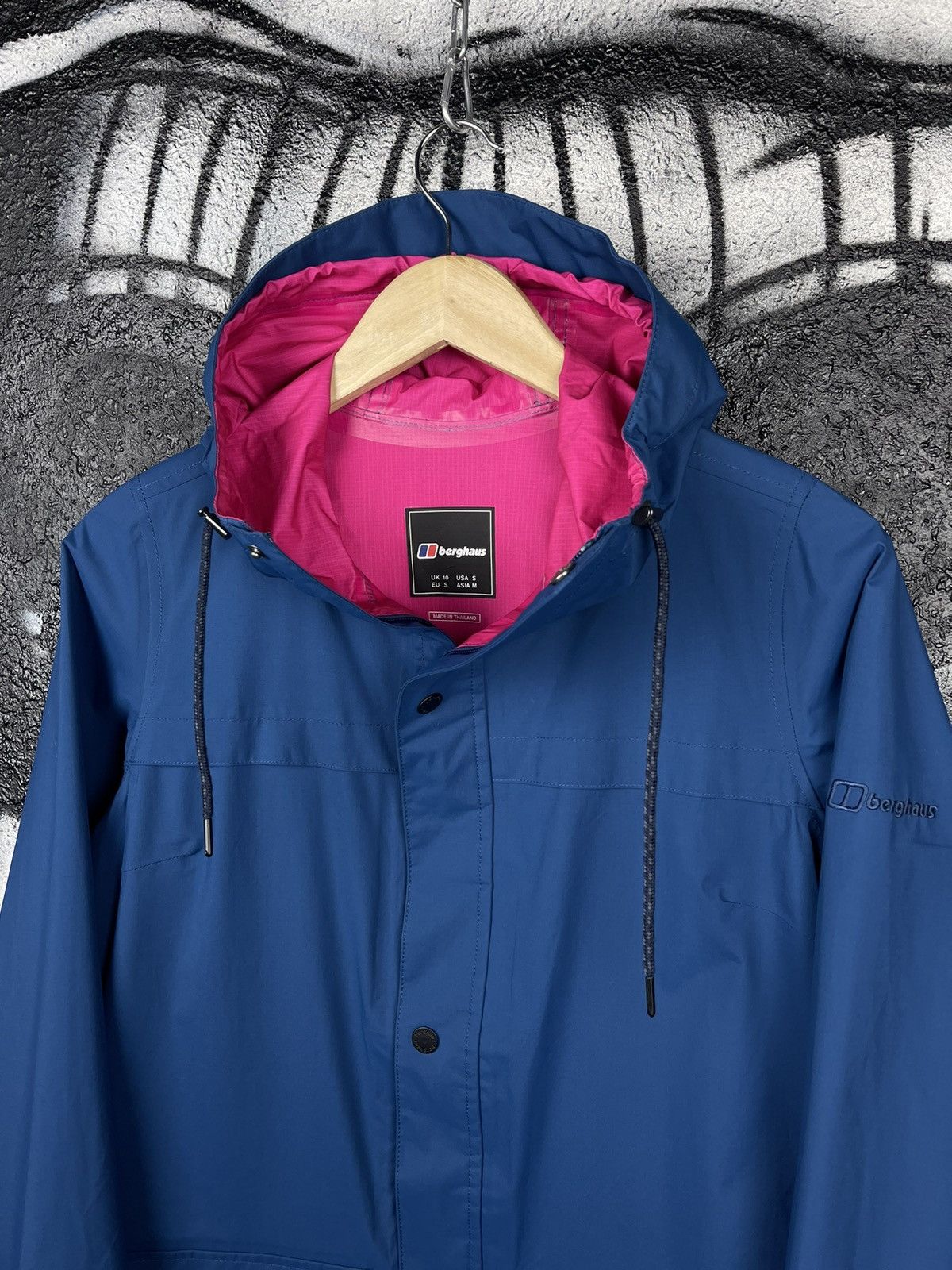 Berghaus Berghaus HYDROSHELL Blue Raincoat Woman’s Jacket Size S Size S / US 4 / IT 40 - 4 Thumbnail