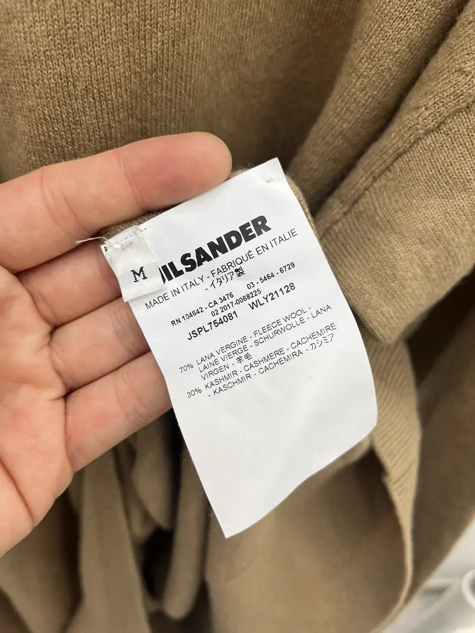 Jil Sander Jil Sander Oversize Asymmetric Cashmere Wool 1380$ Sweater Size M / US 6-8 / IT 42-44 - 5 Thumbnail
