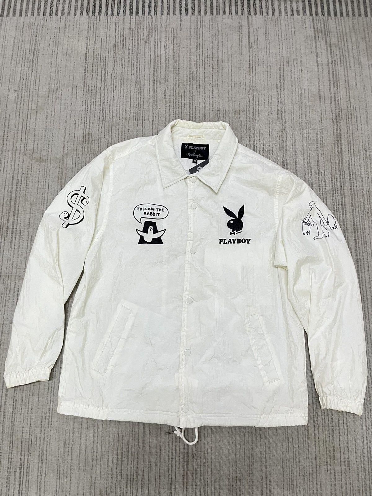 Number (N)ine × Playboy Vintage Mark gonzales x playboy bomber jacket Size US M / EU 48-50 / 2 - 2 Thumbnail