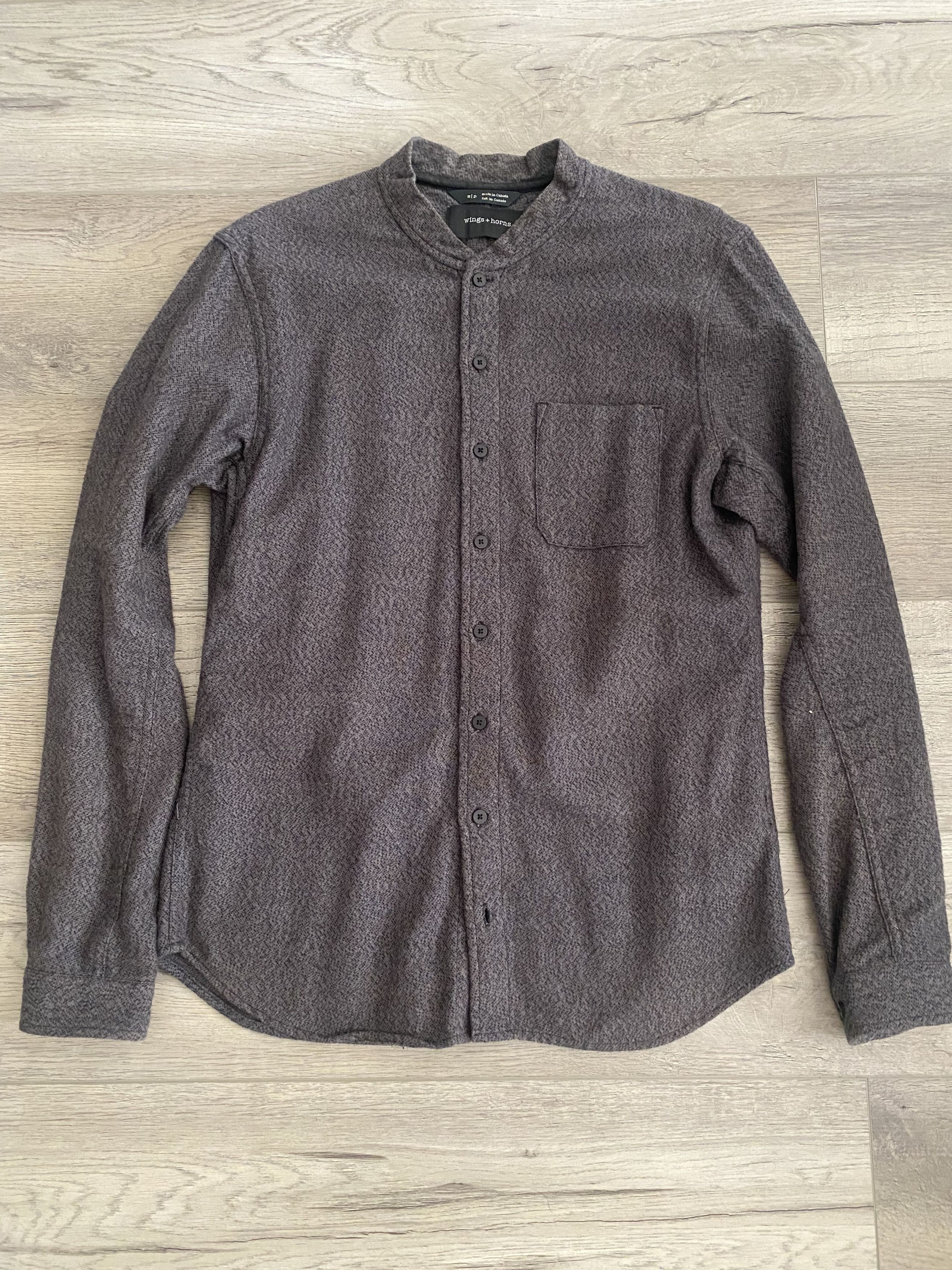 Wings + Horns Flannel Service Shirt Size US S / EU 44-46 / 1 - 1 Thumbnail