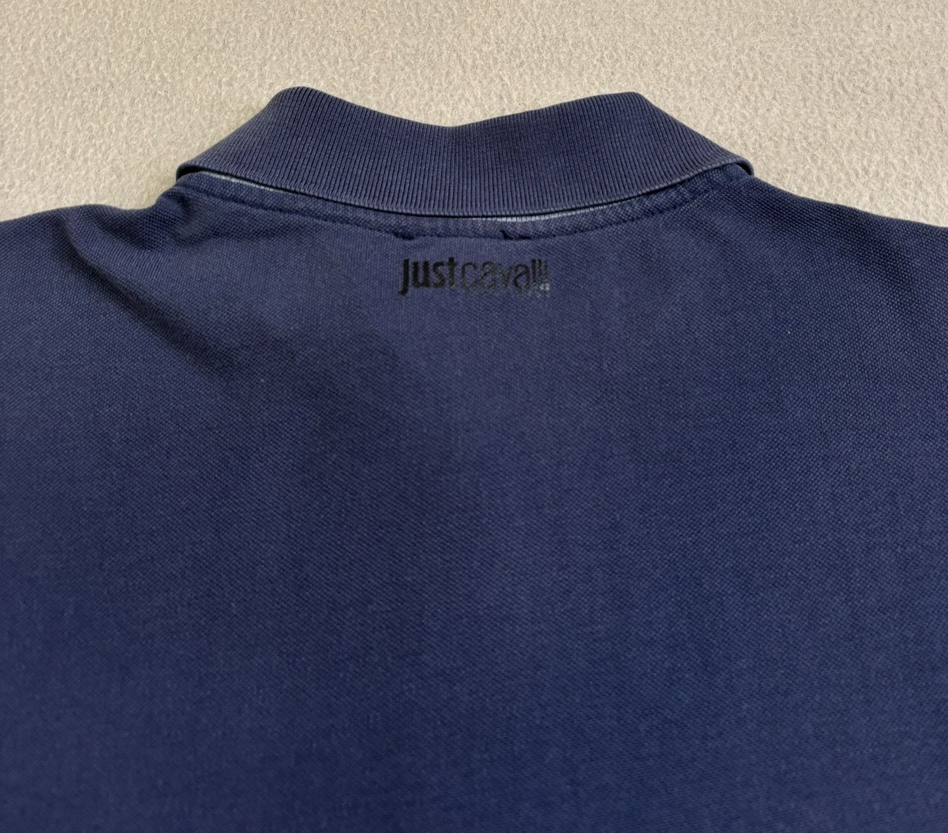 Just Cavalli Just Cavalli Navy Polo Large Size US L / EU 52-54 / 3 - 9 Thumbnail