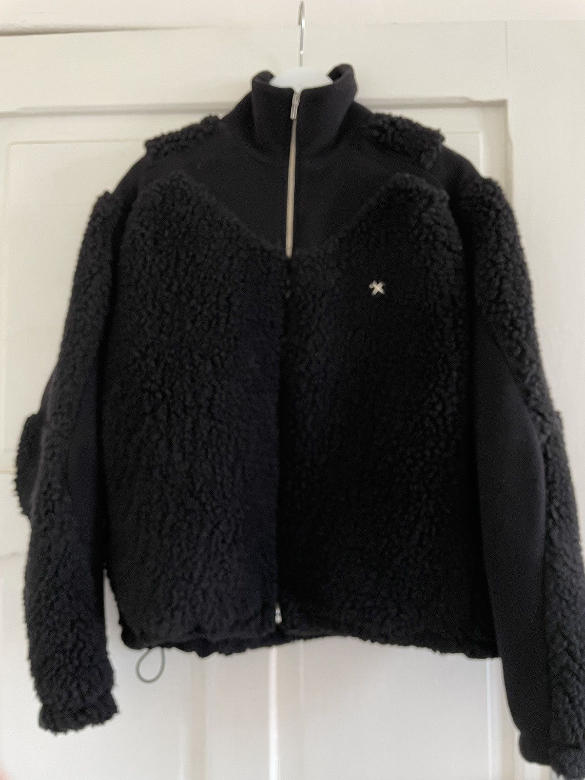 image of Gmbh Ercan Fleece Jacket in Black, Men's (Size Medium)