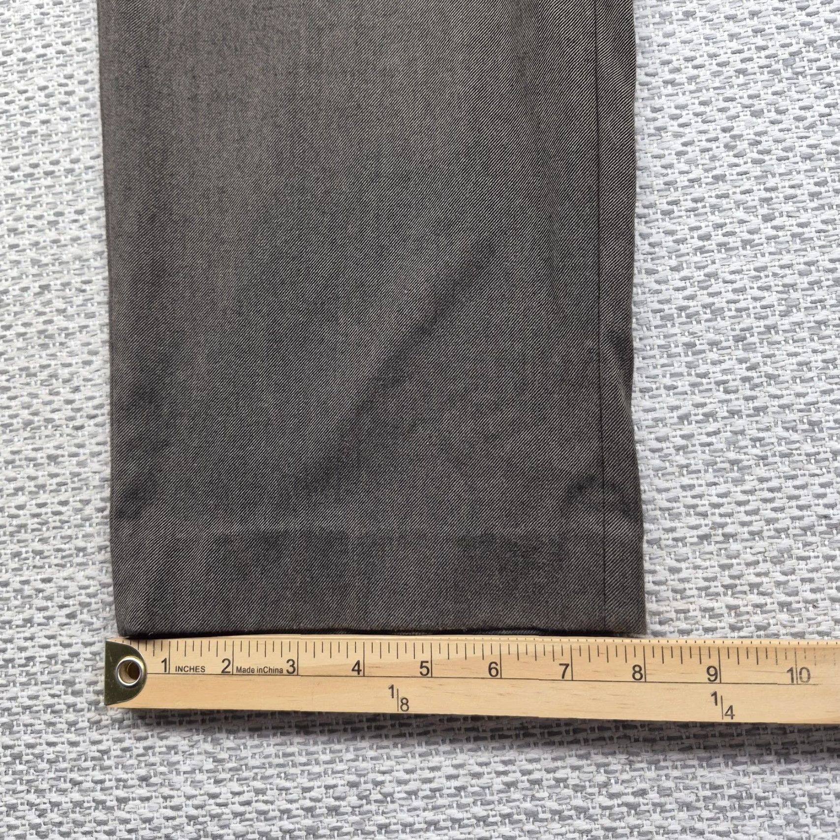 Ralph Lauren Lauren Ralph Lauren Dress Pants Mens 36x32 Brown Flat Front Stretch Straight Leg Size US 36 / EU 52 - 7 Thumbnail