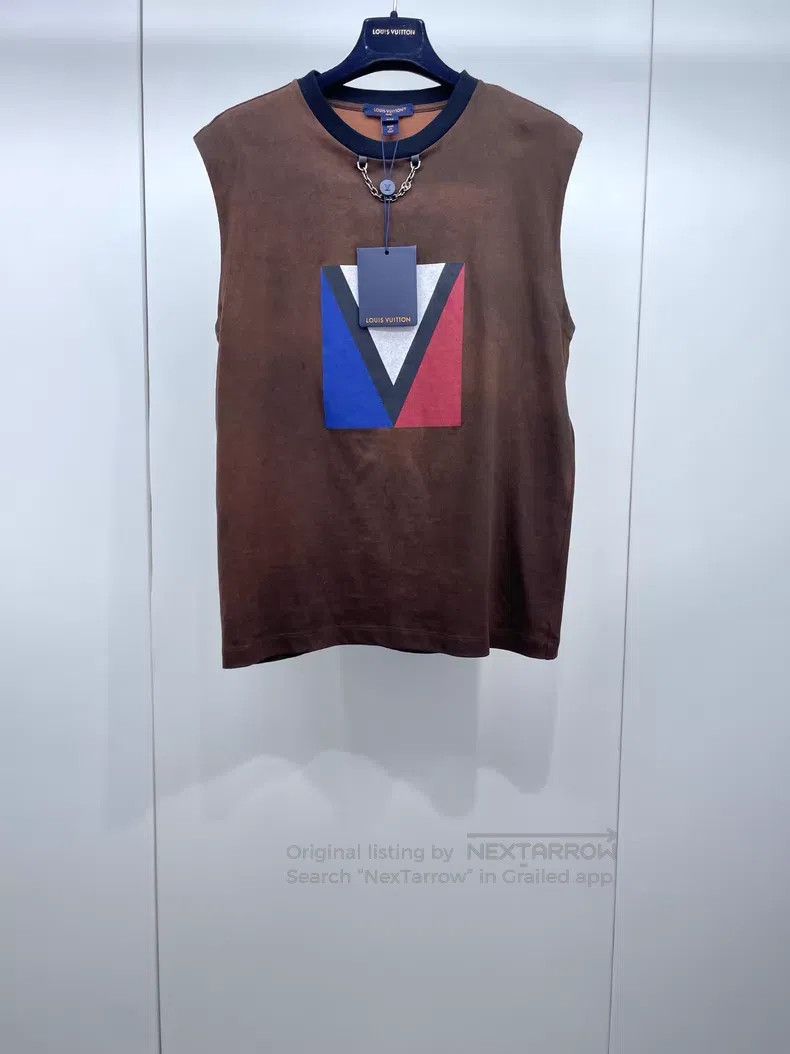 Louis Vuitton Louis Vuitton 24 Chocolate Geometric Chain Vest Size US XXS / EU 40 - 1 Thumbnail
