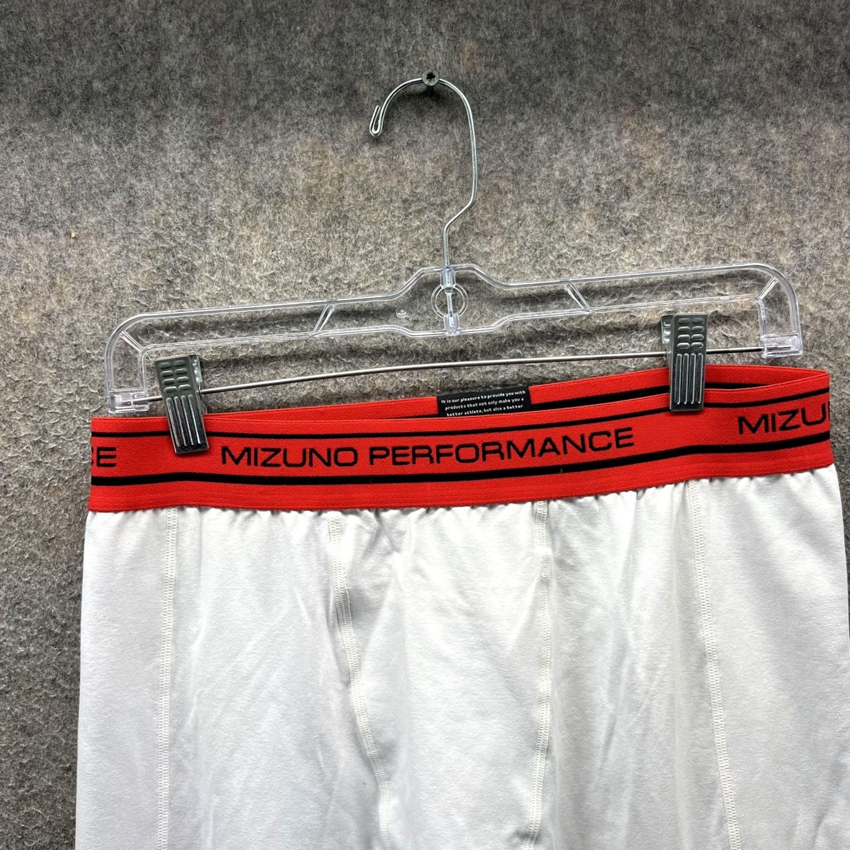 Mizuno Mizuno Pants Mens XL White Performance Baseball Thermal Base Layer Long Johns Regular Underwear Sports Stretch Jersey1 Size US 36 / EU 52 - 7 Thumbnail