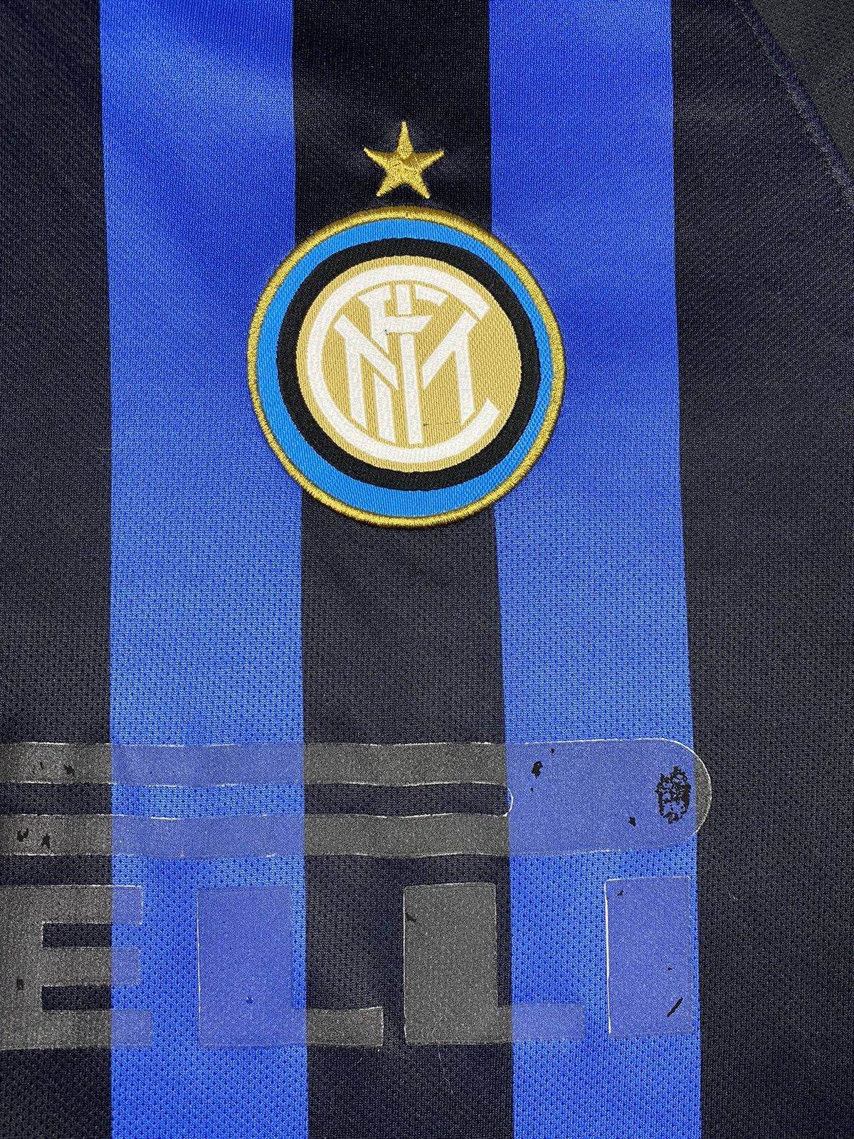 Nike Vintage Nike Inter Milan soccer jersey size L Size US L / EU 52-54 / 3 - 8 Thumbnail