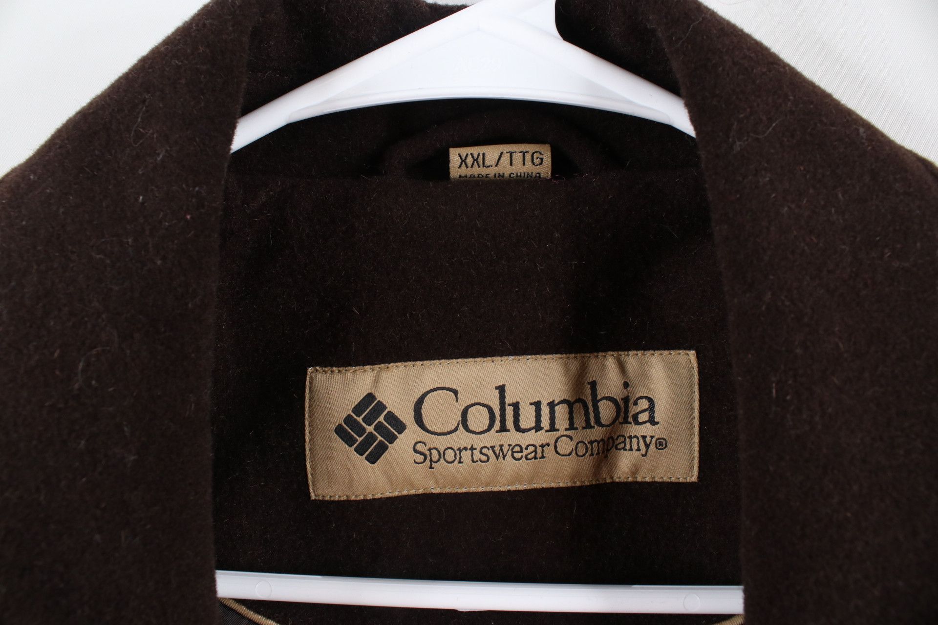 Columbia × Vintage Deadstock Vintage 90s Columbia Full Zip Bomber Jacket Brown Size US XXL / EU 58 / 5 - 8 Thumbnail