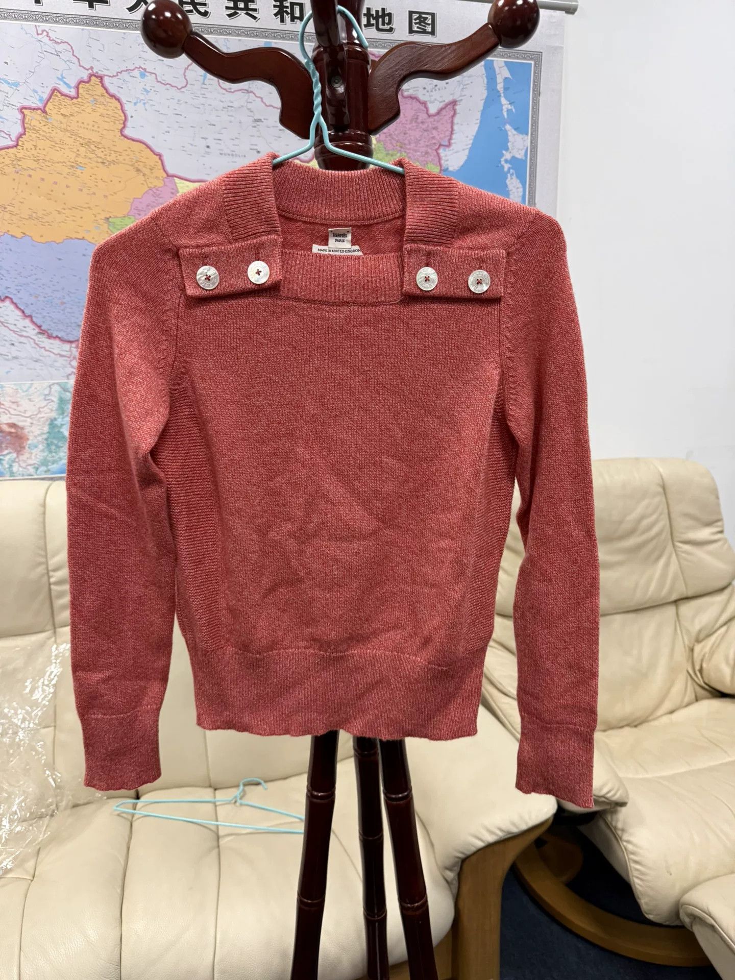 Hermes Hermes Women's Cashmere Sweater 34 Size US S / EU 44-46 / 1 - 1 Thumbnail