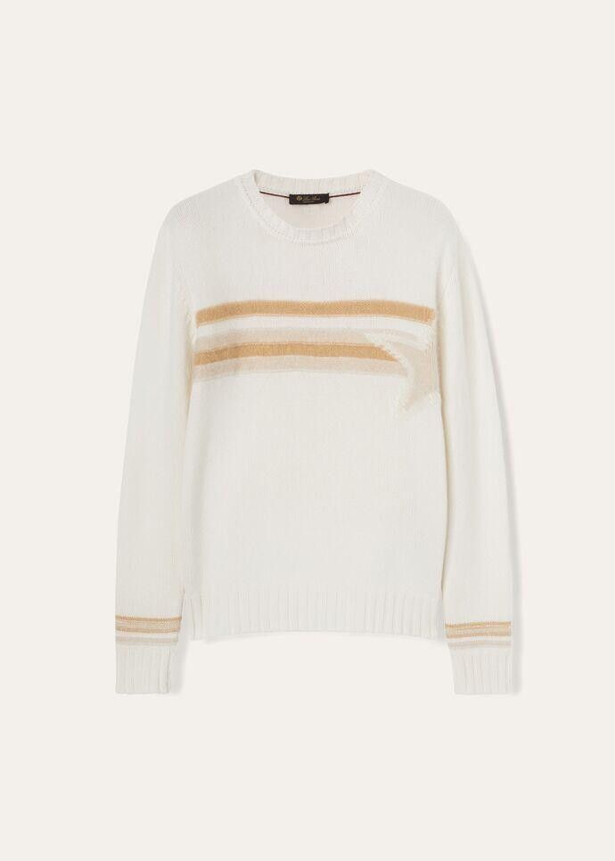 o1srvl11e1224 Girocollo Cashmere Silk Sweater