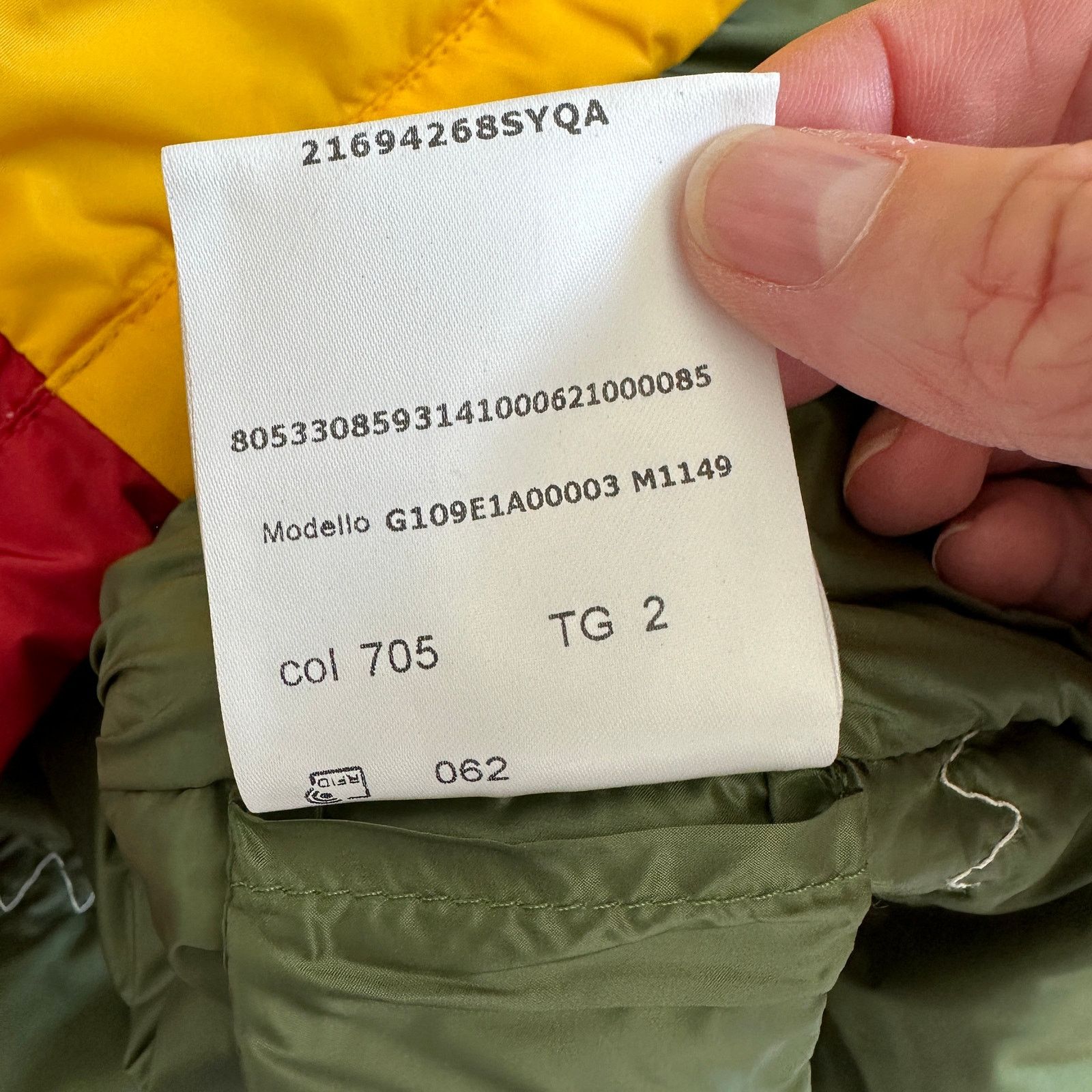 Moncler Genius Moncler Genius 1 Down Jacket Multi Color Block 2 / Medium Size US M / EU 48-50 / 2 - 12 Thumbnail