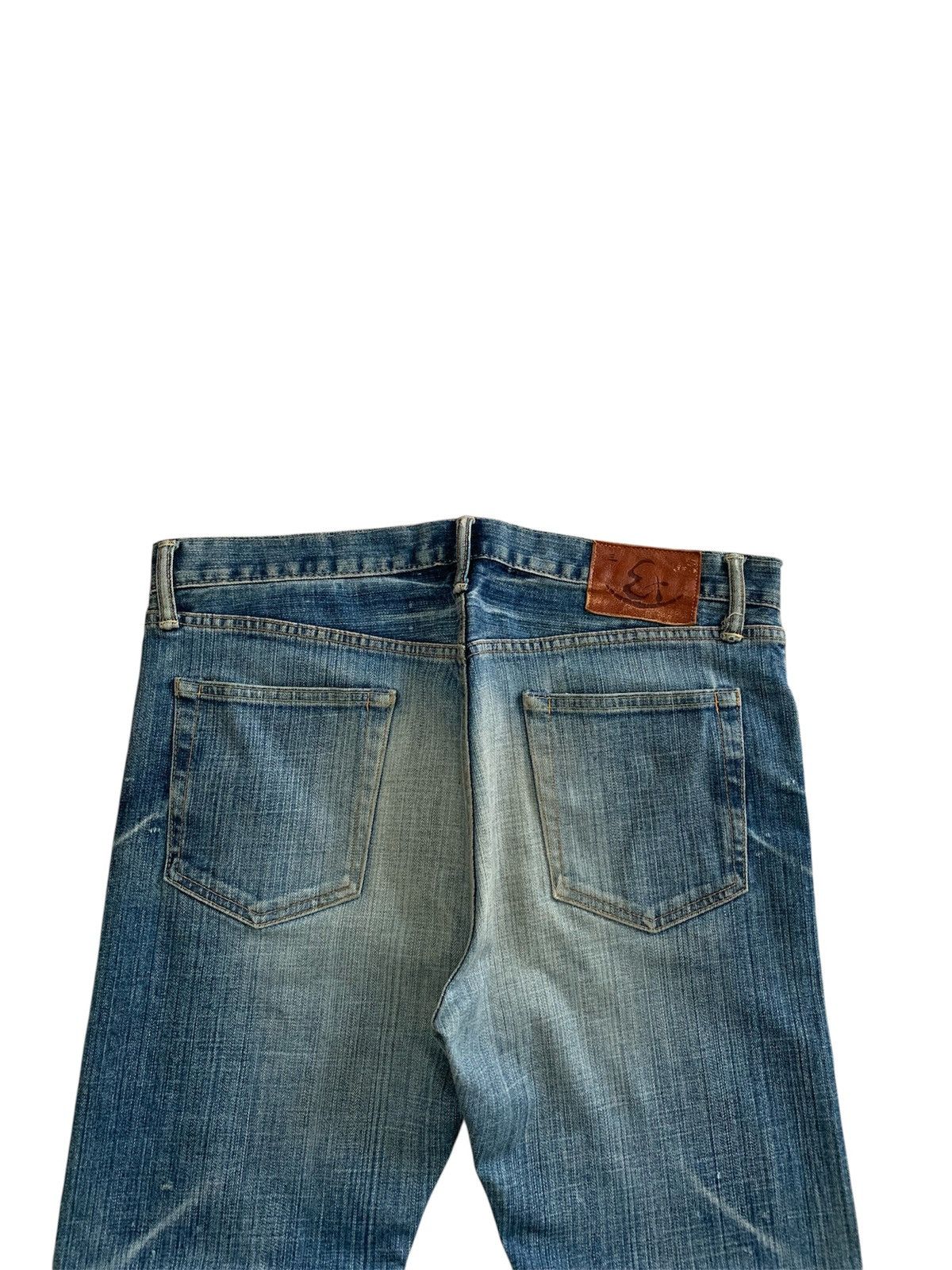 Eternal Eternal Japan Distressed Faded Blue Jeans Size US 34 / EU 50 - 2 Thumbnail