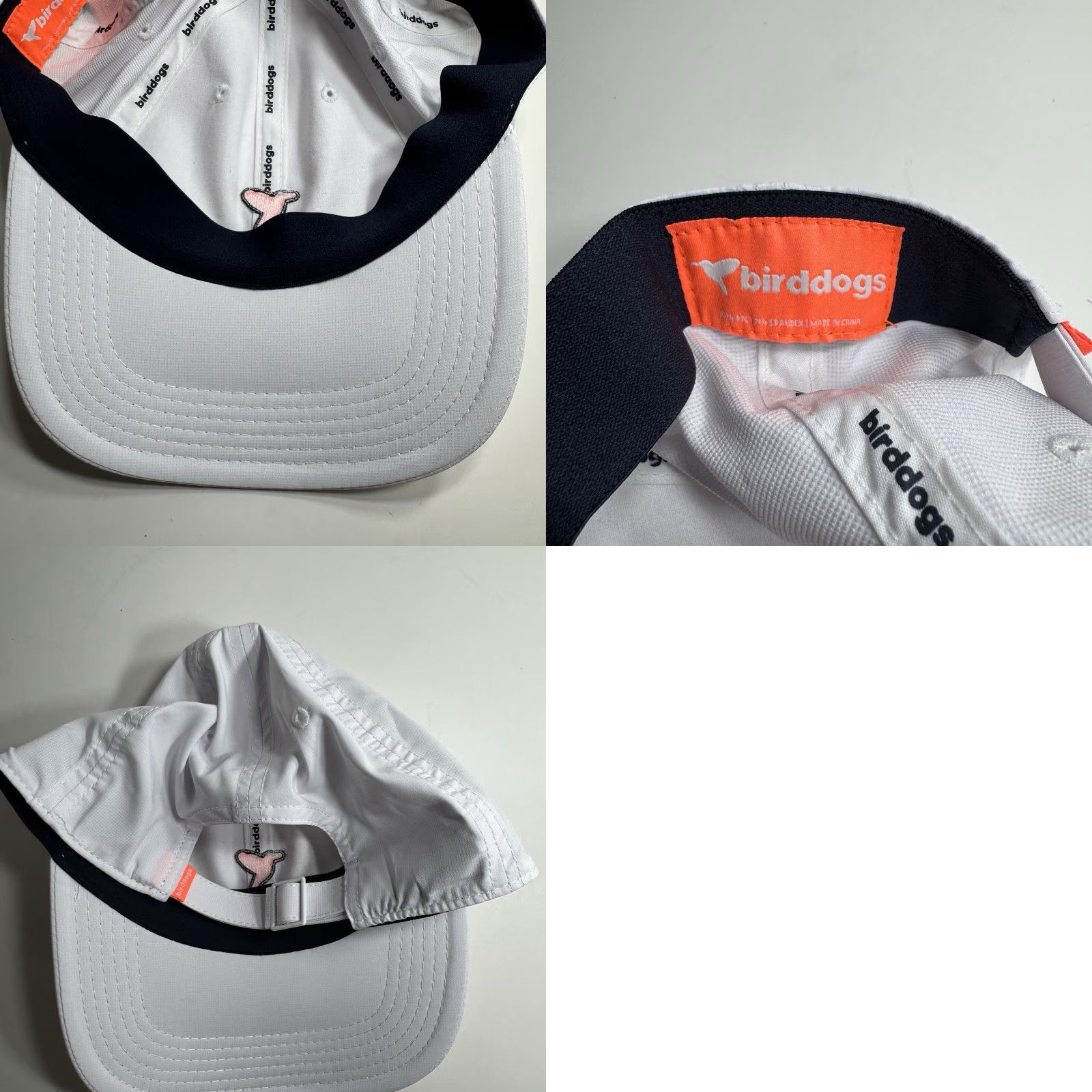Vintage Birddogs Hat Men Baseball White Adjustable Stretch Golf Cap Size ONE SIZE - 8 Thumbnail