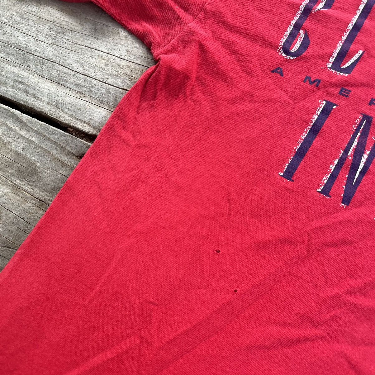 MLB × Vintage Vintage 90s Cleveland Indians Faded Started Graphic T Shirt Size US M / EU 48-50 / 2 - 6 Thumbnail