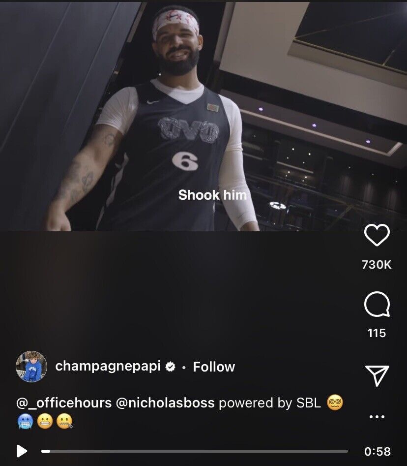 Drake 💥💎F&F💎💥✅🦂🦉 OVO x Nike Scorpion Jersey Size US XL / EU 56 / 4 - 3 Thumbnail