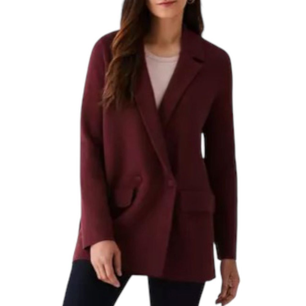 Other Ella Rafaella SZ XL Relaxed Long Sleeve Sweater Blazer Size XL / US 12-14 / IT 48-50 - 1 Thumbnail