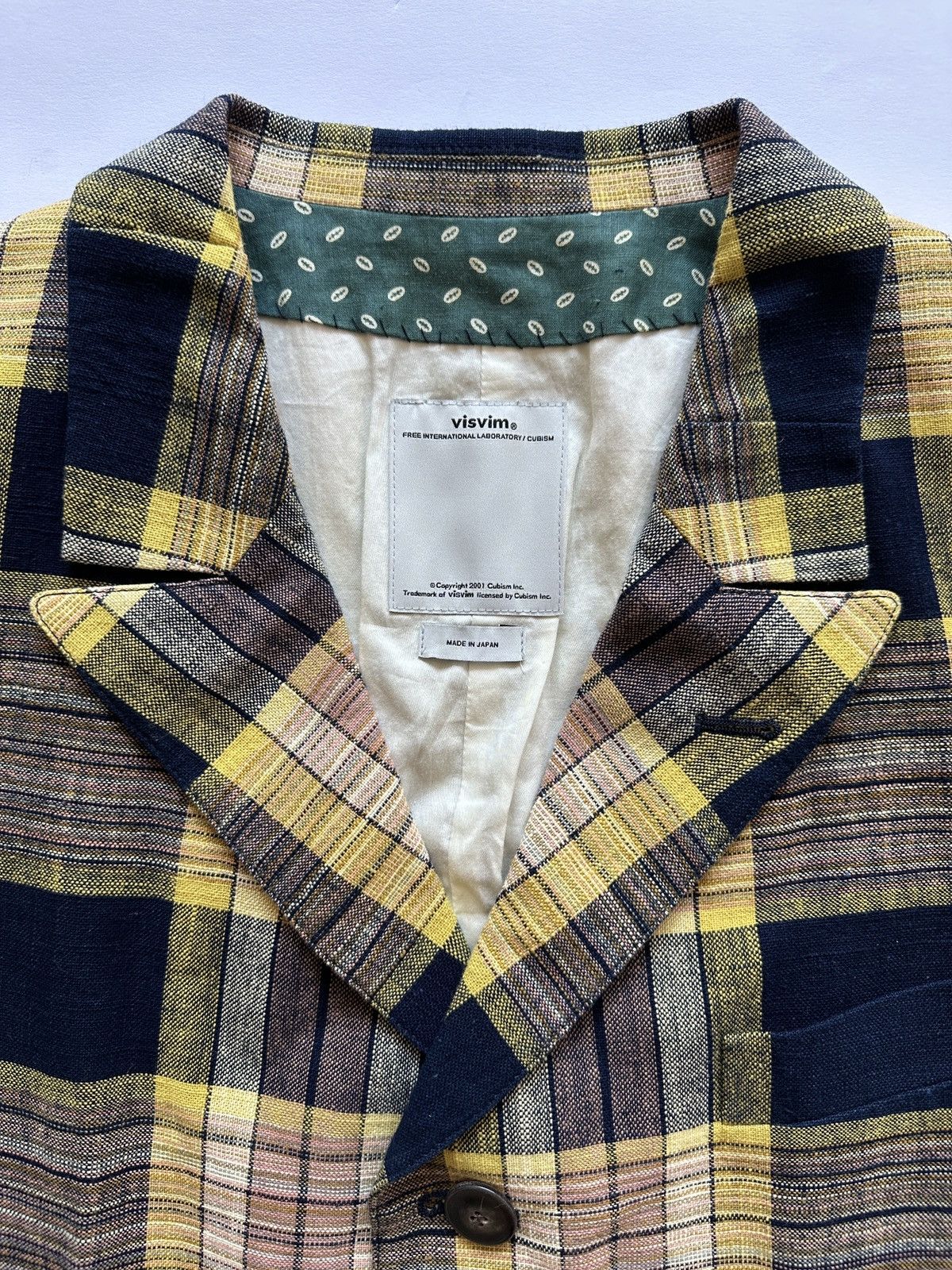 Visvim SS15 SPOT Granger Blazer (N.D. Check) Size US L / EU 52-54 / 3 - 4 Thumbnail